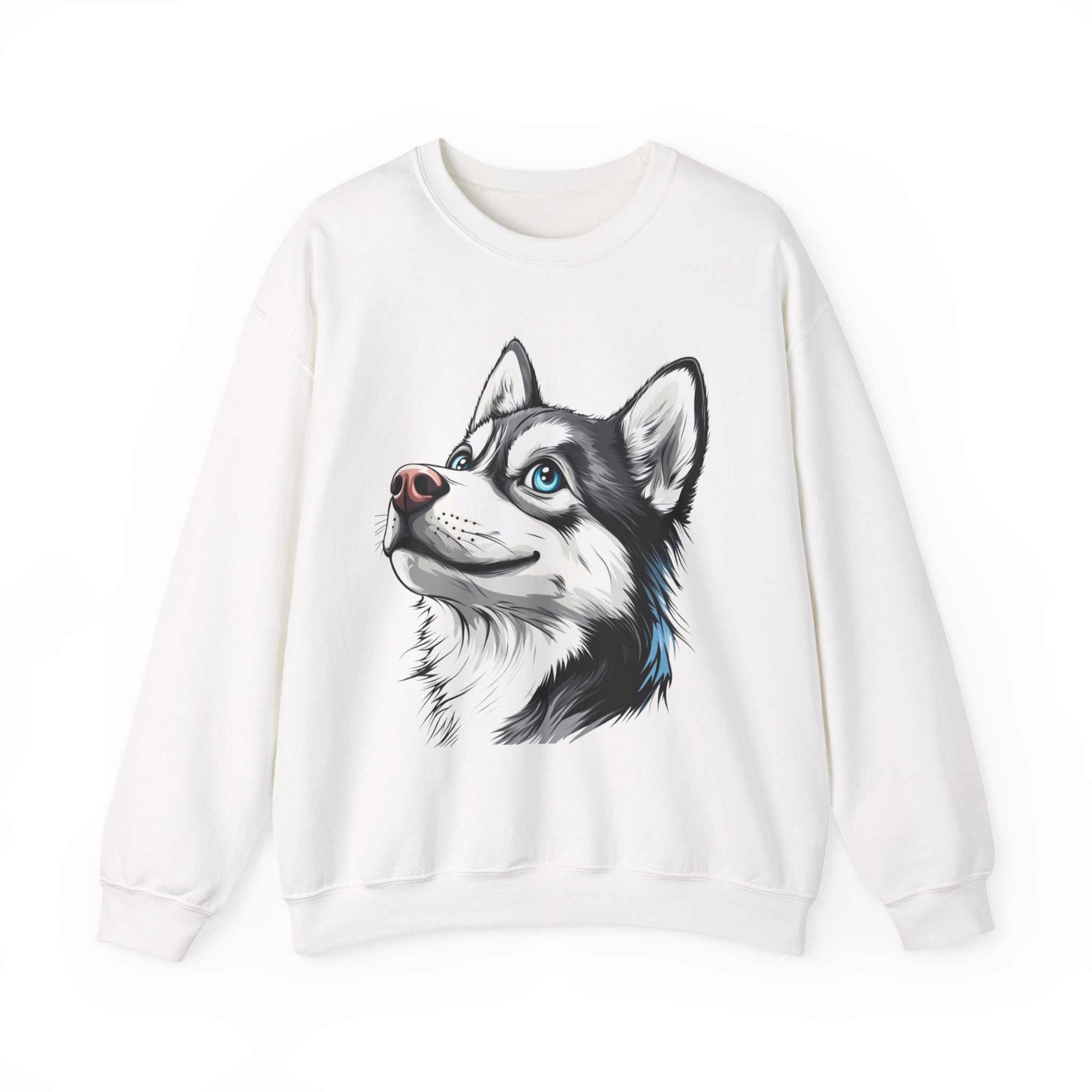27 Sweatshirt - Siberian Husky Portrait T-Shirt