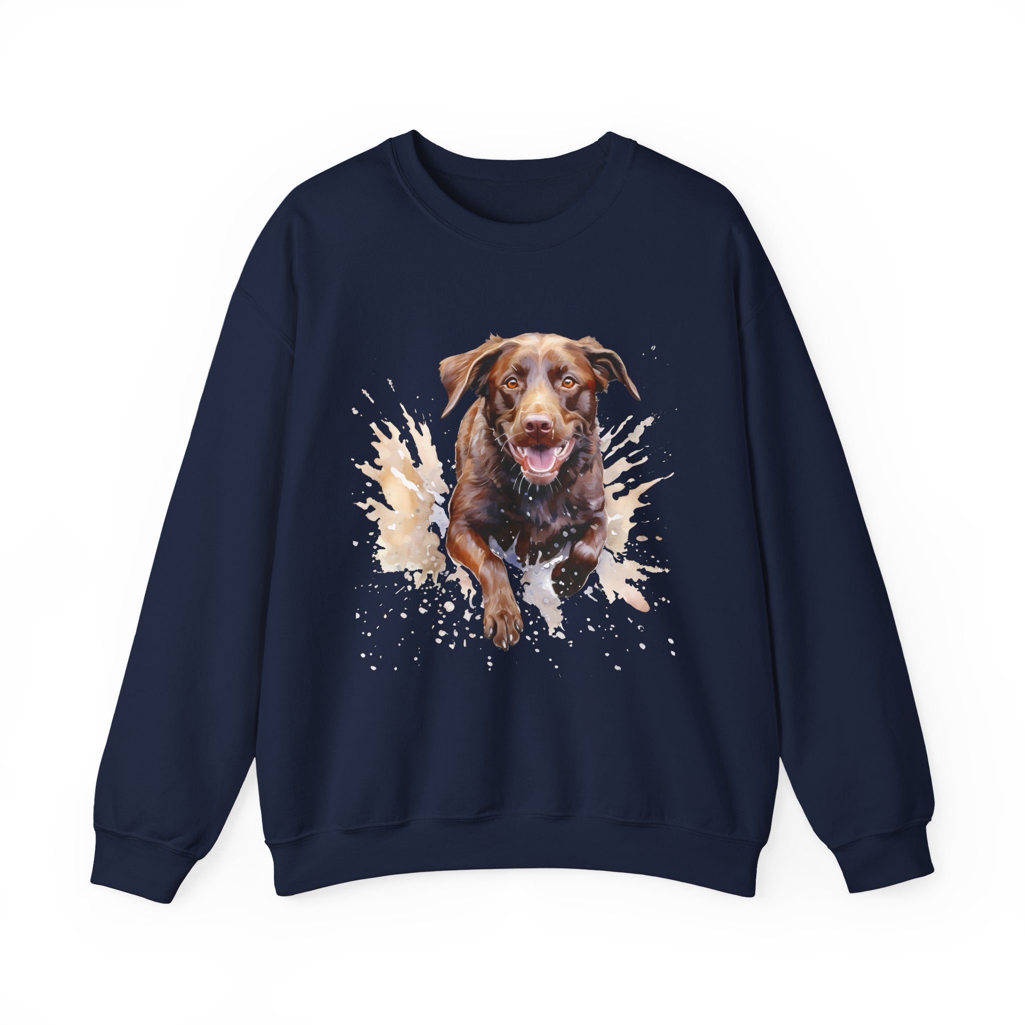 4 Sweatshirt - Chocolate Labrador Retriever Dog Sweatshirt