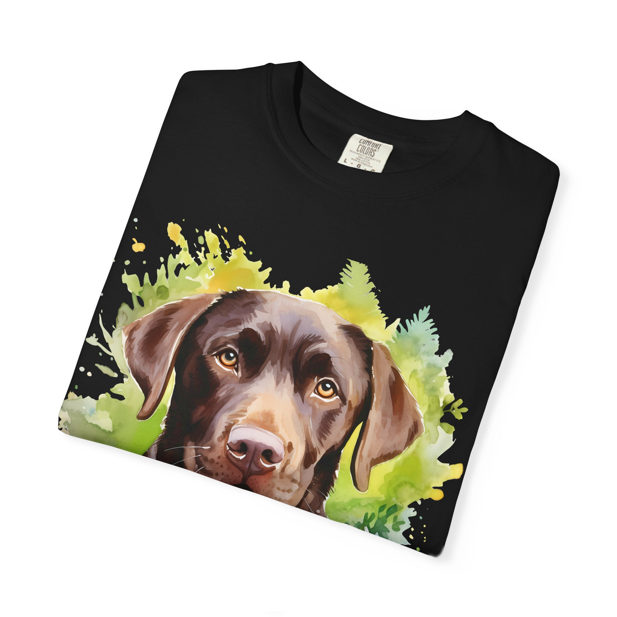 Floral Pup Tee – Unisex Dog Lover Graphic T-Shirt