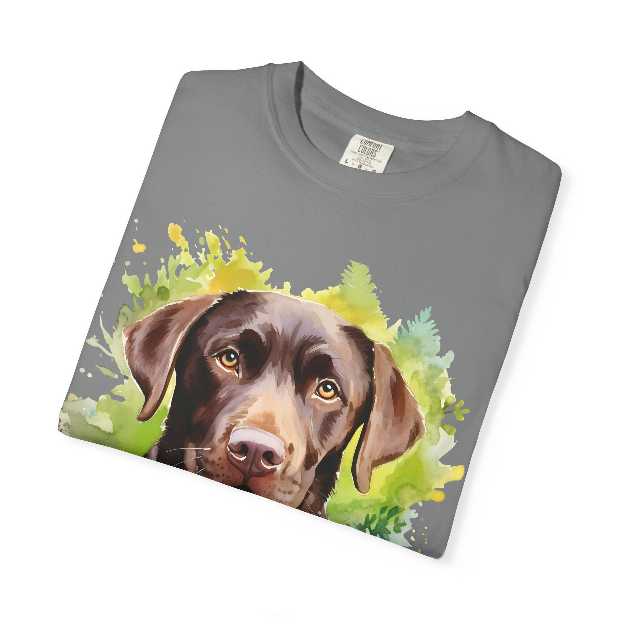 Floral Pup Tee – Unisex Dog Lover Graphic T-Shirt