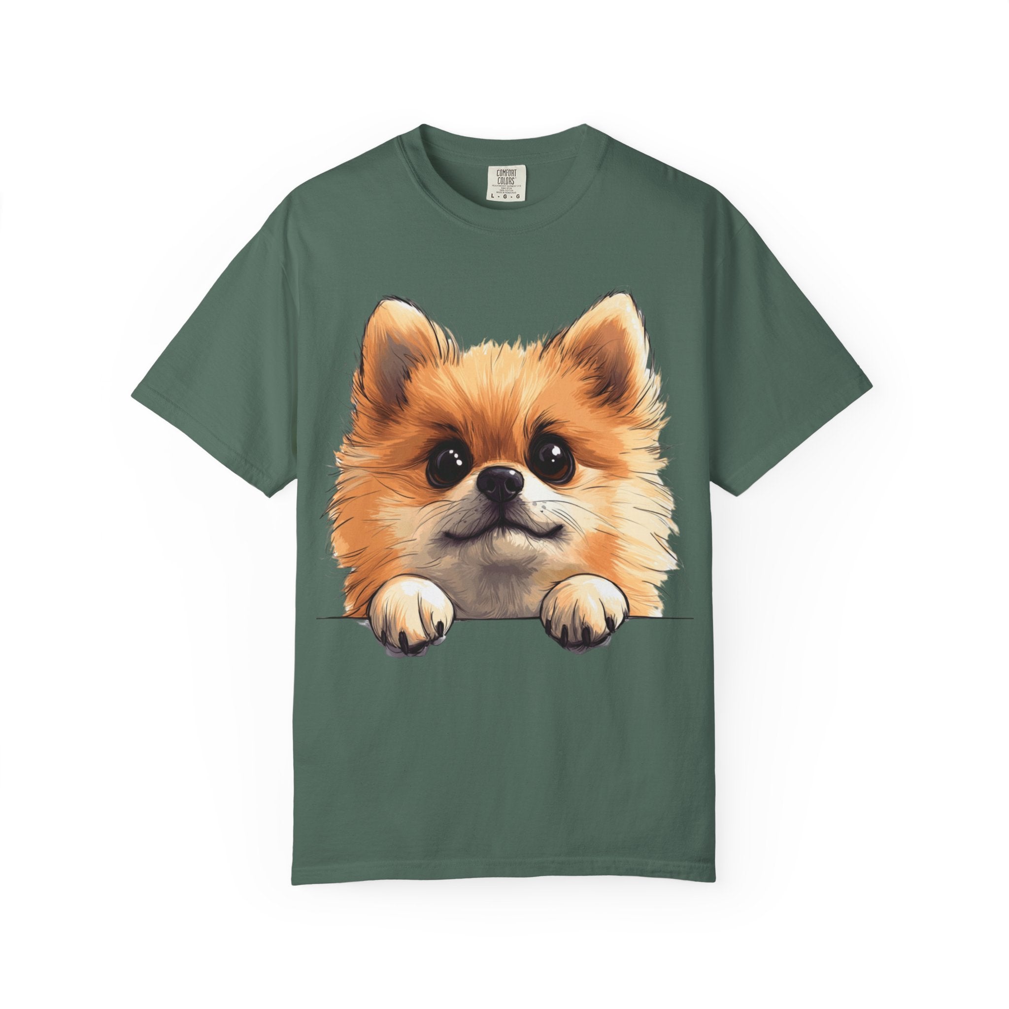 Soft Eyes Dog Portrait Tee – Unisex Dog Lover Graphic T-Shirt