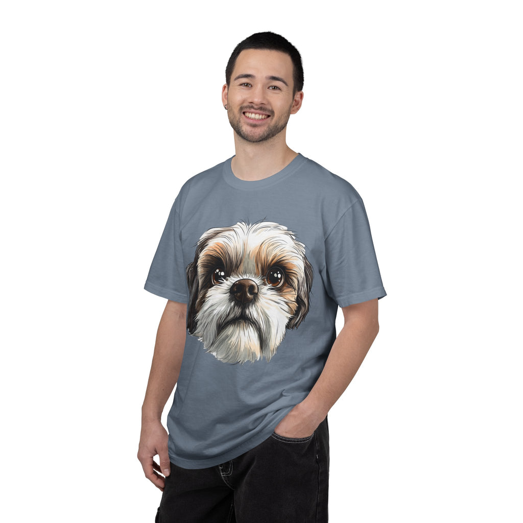26 Tee - Soulful Pup Portrait Tee – Unisex Dog Lover Graphic T-Shirt