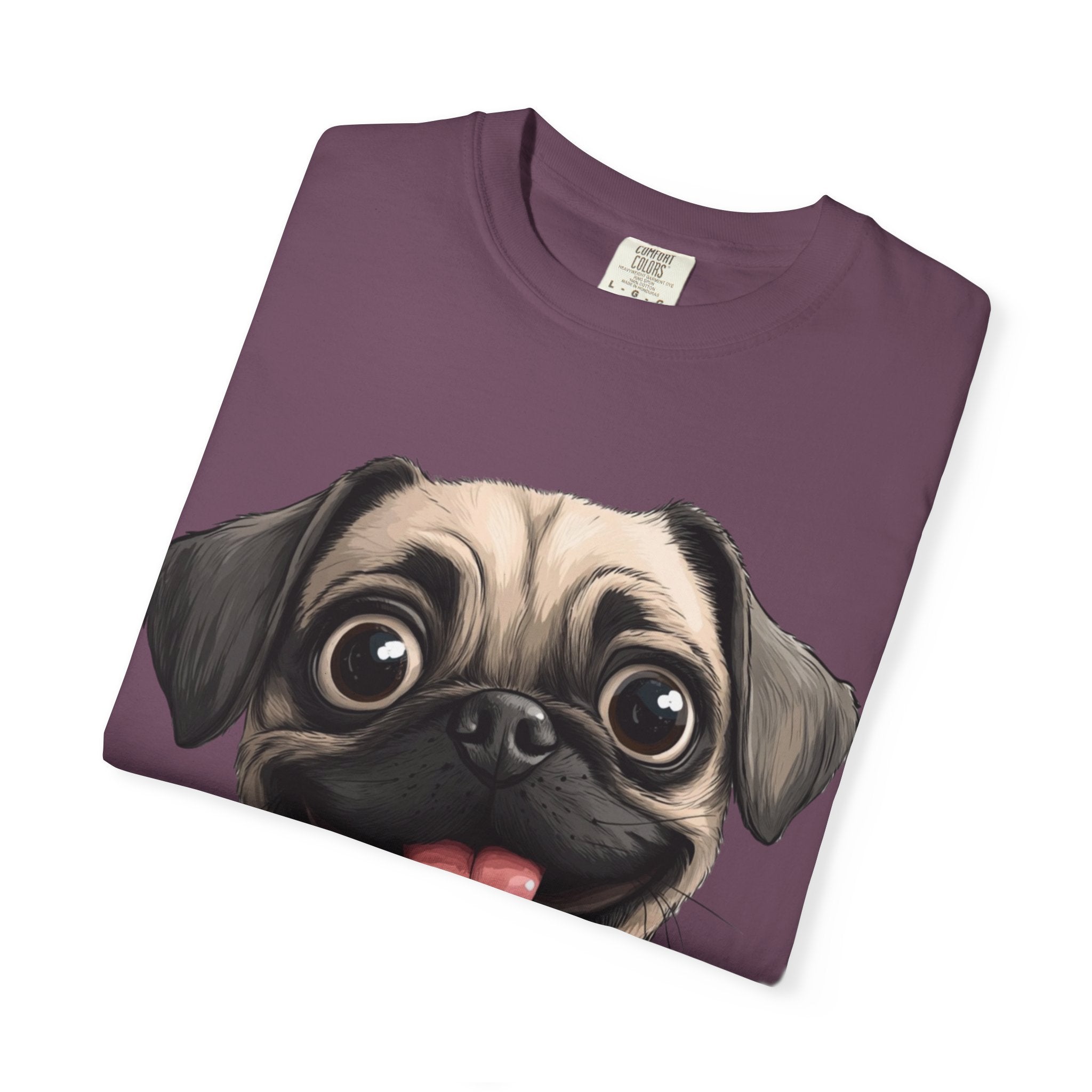 Happy Pup Portrait Tee – Unisex Dog Lover Graphic T-Shirt