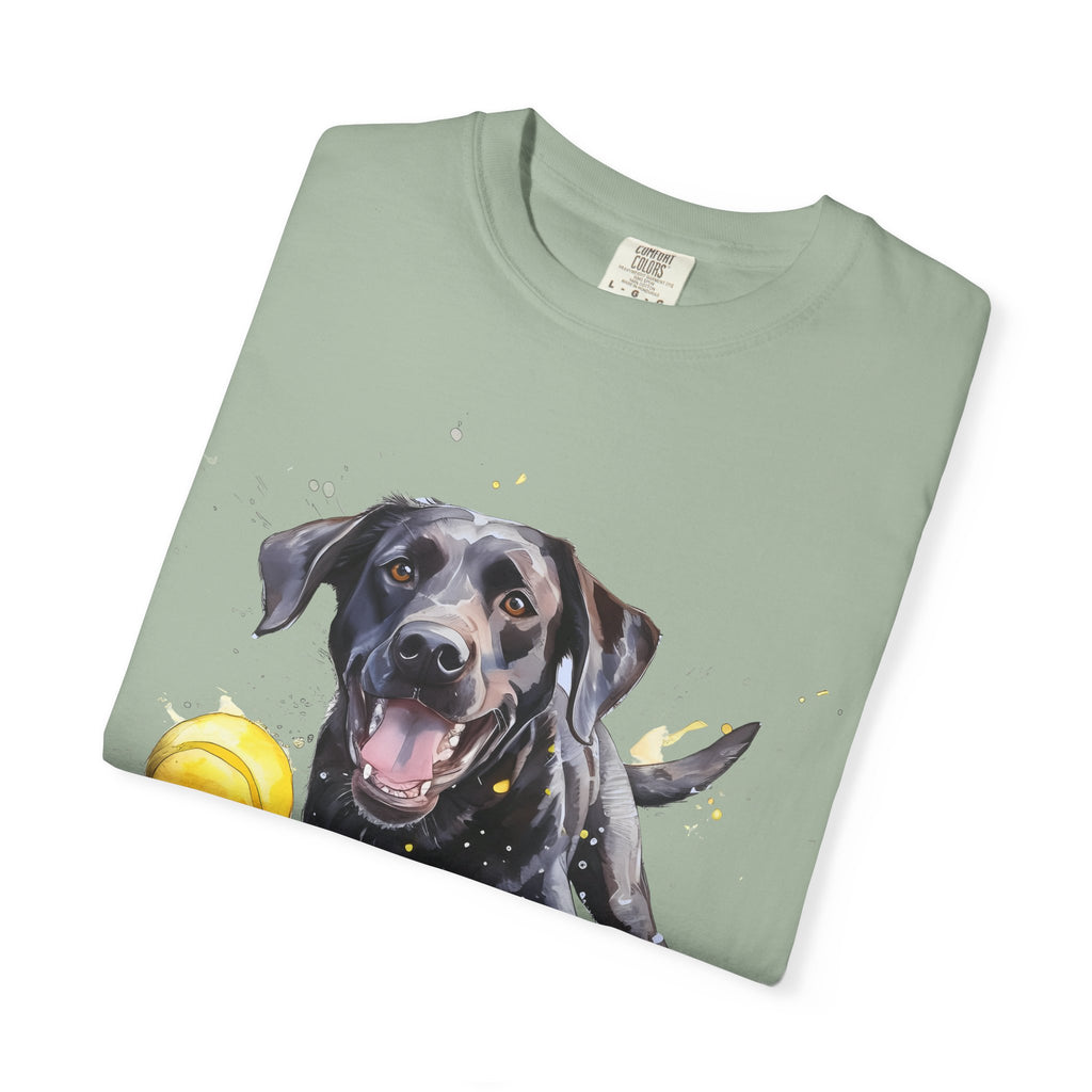 1 Tee - Ball Is Life Labrador Tee – Unisex Dog Lover Graphic T-Shirt