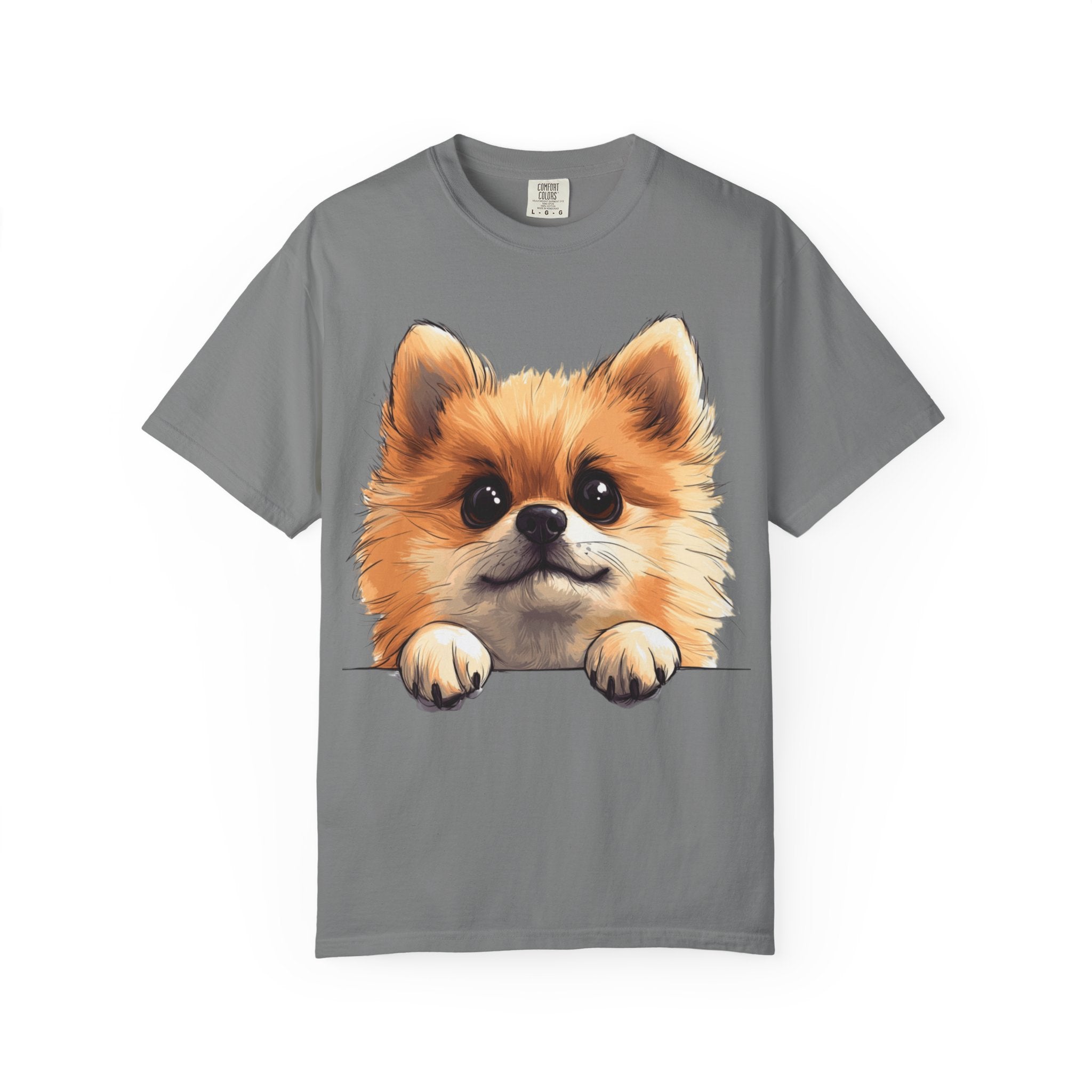 Soft Eyes Dog Portrait Tee – Unisex Dog Lover Graphic T-Shirt