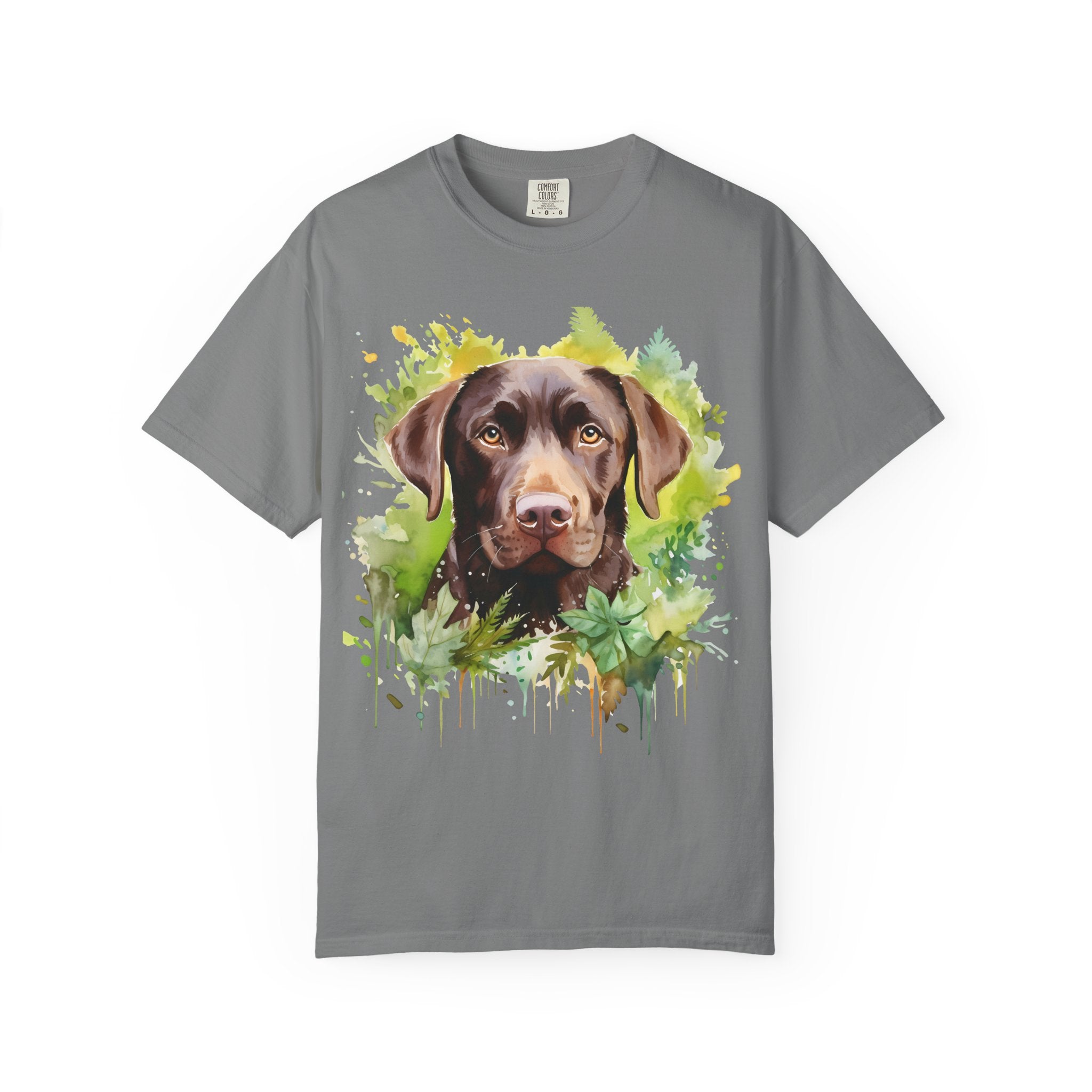 Floral Pup Tee – Unisex Dog Lover Graphic T-Shirt