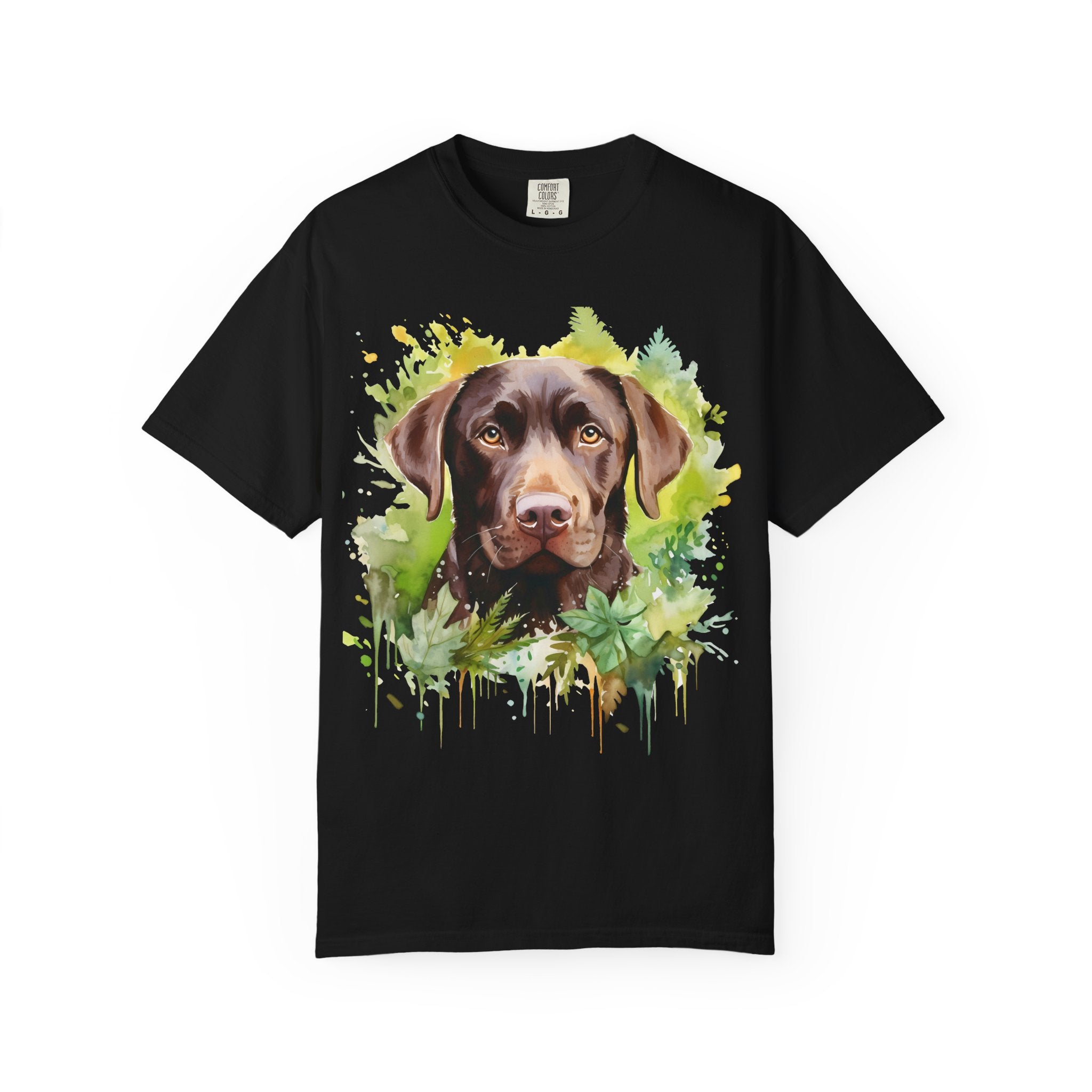 Floral Pup Tee – Unisex Dog Lover Graphic T-Shirt