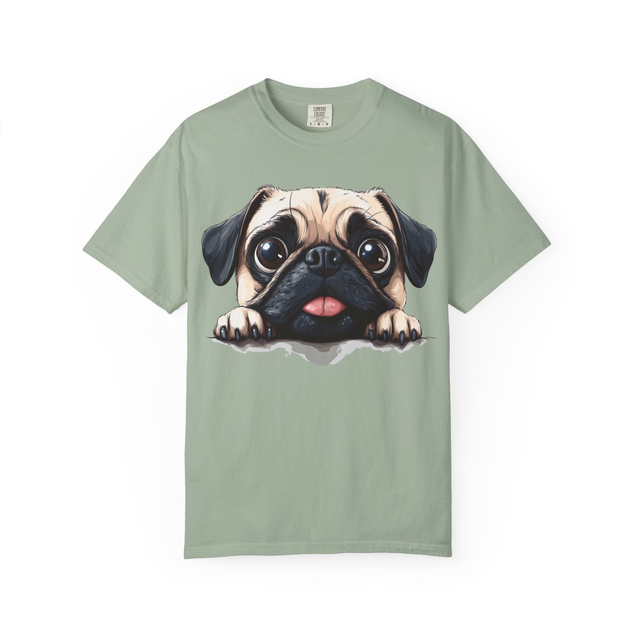 Puppy Charm Portrait Tee – Unisex Dog Lover Graphic T-Shirt