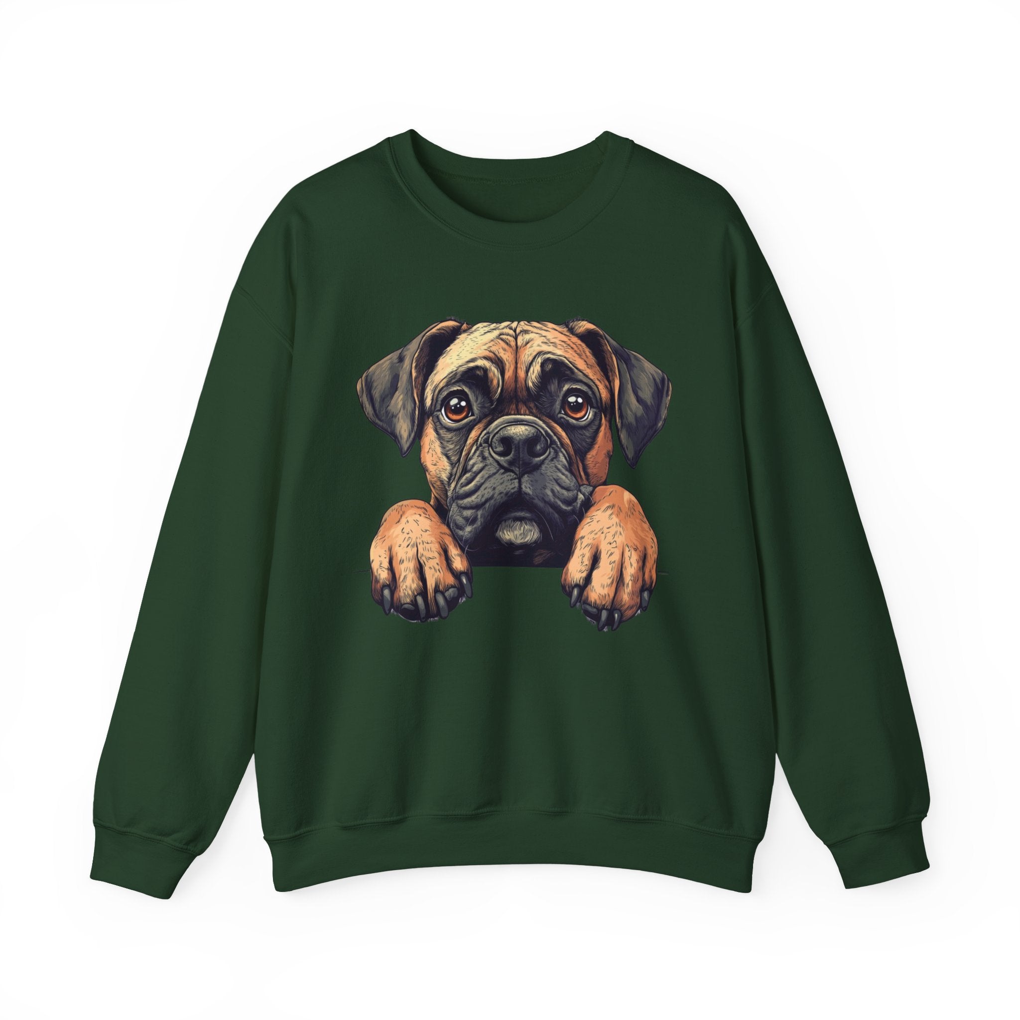 35 Sweatshirt - Bullmastiff Sweatshirt | Big Dog Lover Crewneck | Gentle Giant Dog Graphic Sweatshirt | Large Breed Gift | Wildsyde Apparel