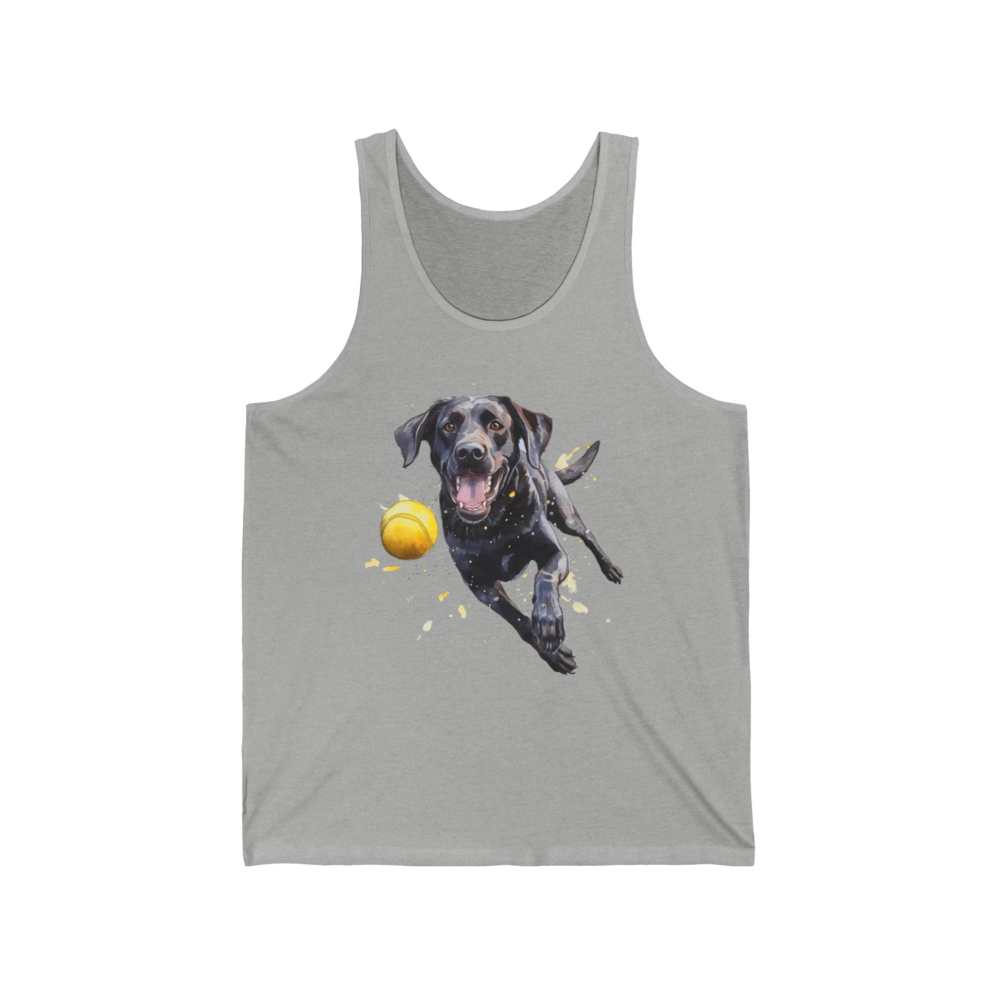 1 Tank - Black Labrador Retriever | Fetch Lover Dog Tank Top