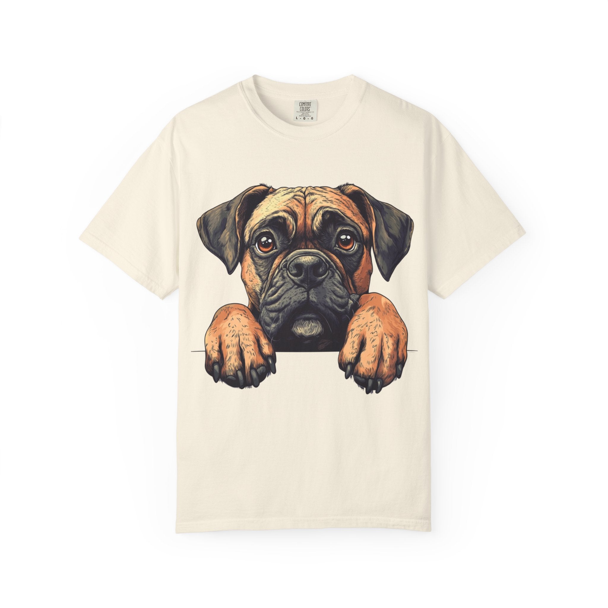 Curious Pup Portrait Tee – Unisex Dog Lover Graphic T-Shirt