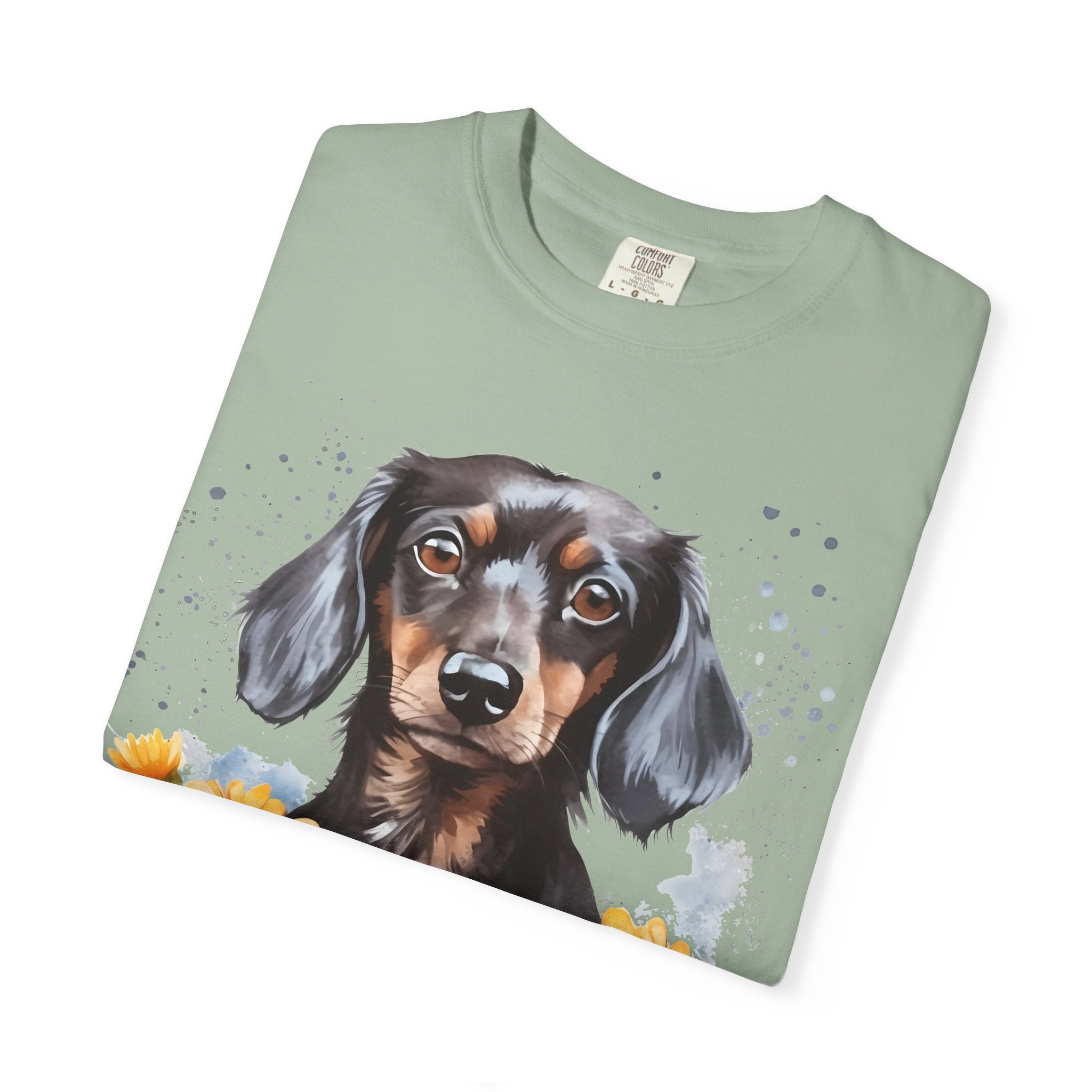 Petals & Paws Tee – Unisex Dog Lover Graphic T-Shirt