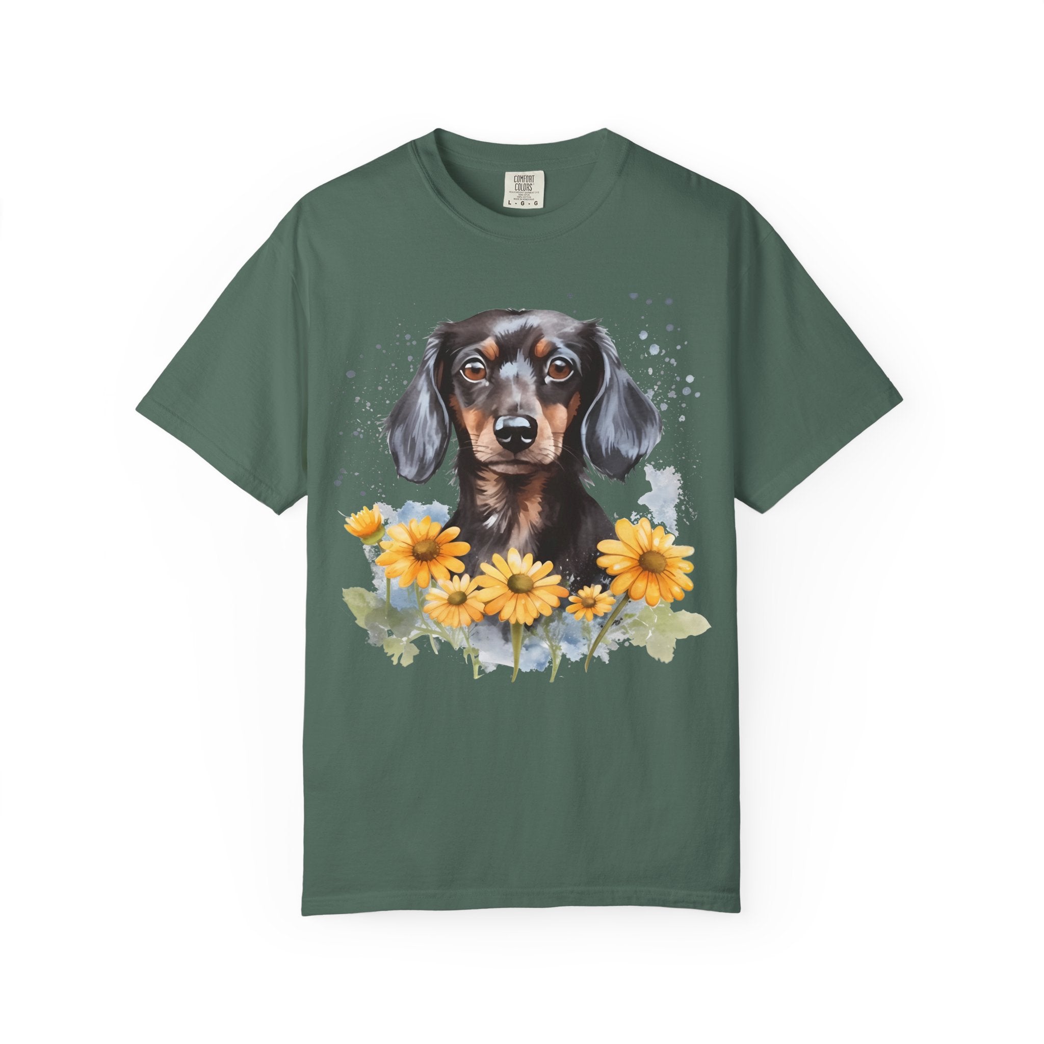 Petals & Paws Tee – Unisex Dog Lover Graphic T-Shirt
