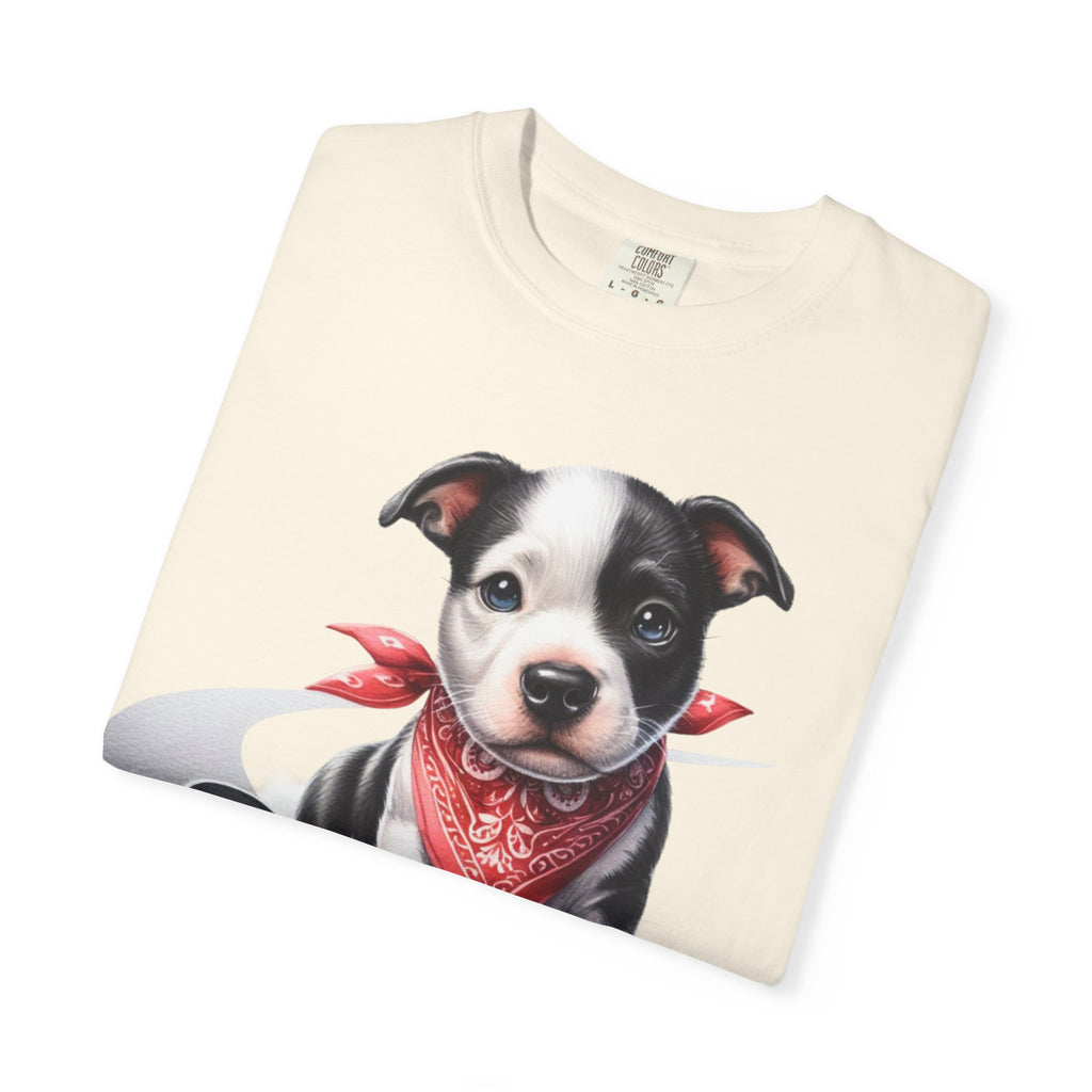 28 Tee - Skater Pup Portrait Tee – Unisex Dog Lover Graphic T-Shirt