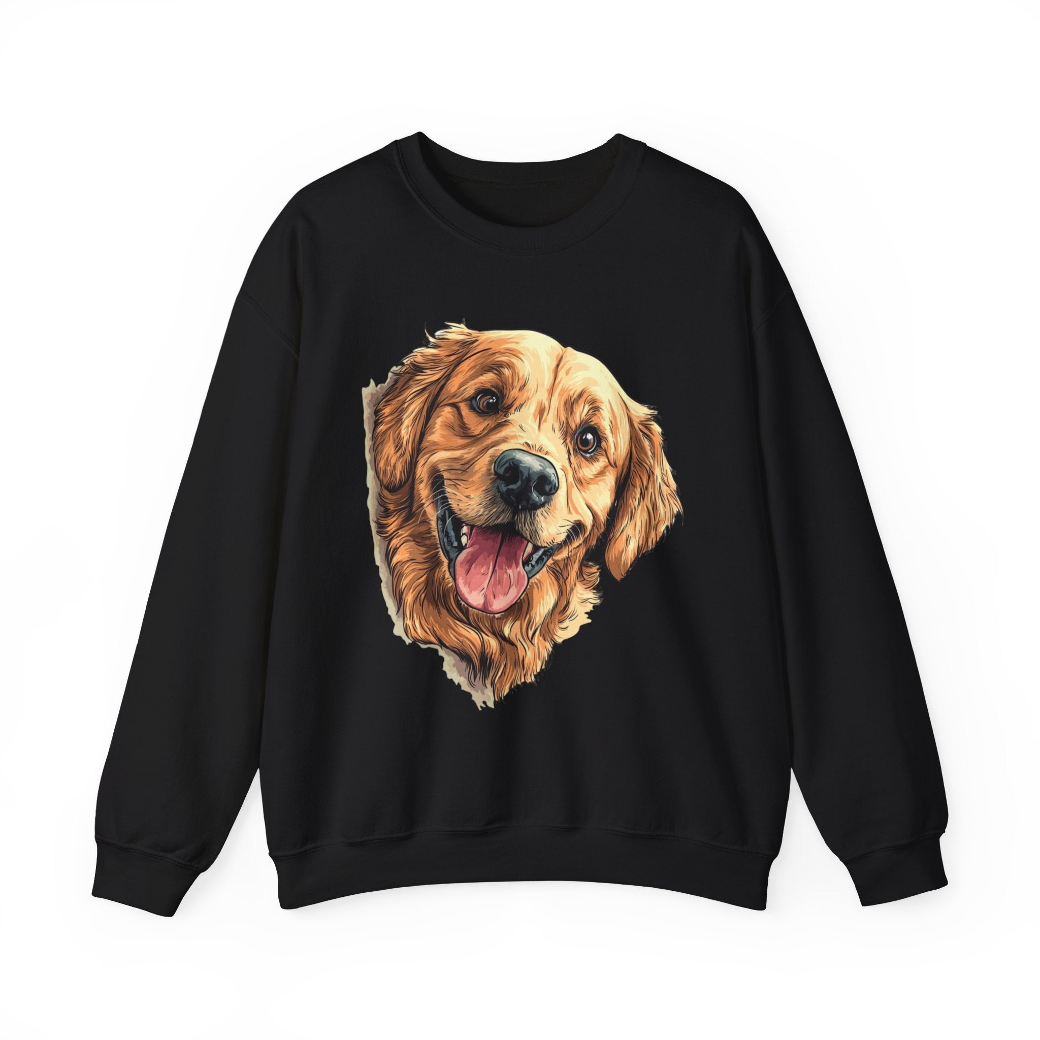 22 Sweatshirt - Happy Golden Retriever Portrait T-Shirt