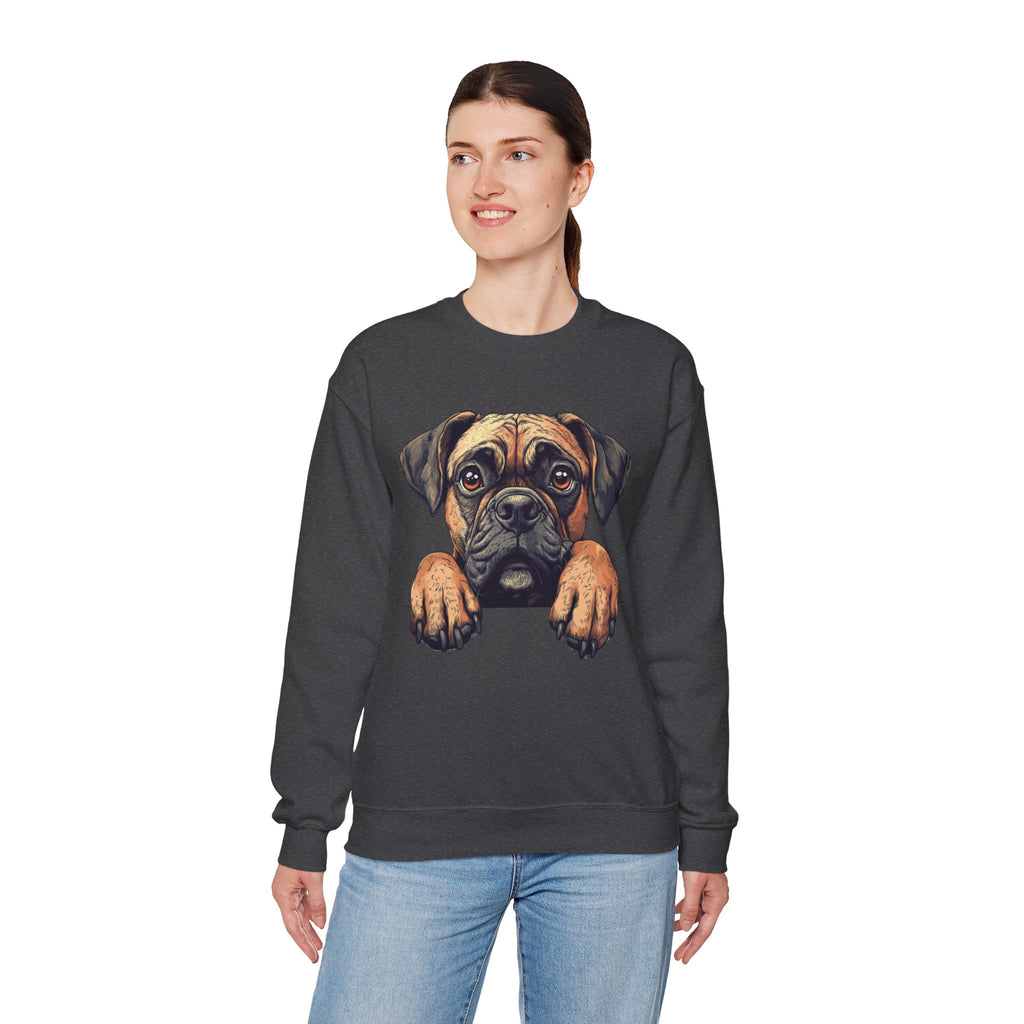 35 Sweatshirt - Bullmastiff Sweatshirt | Big Dog Lover Crewneck | Gentle Giant Dog Graphic Sweatshirt | Large Breed Gift | Wildsyde Apparel