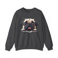 25 Sweatshirt - Cute Pug Puppy Peeking T-Shirt