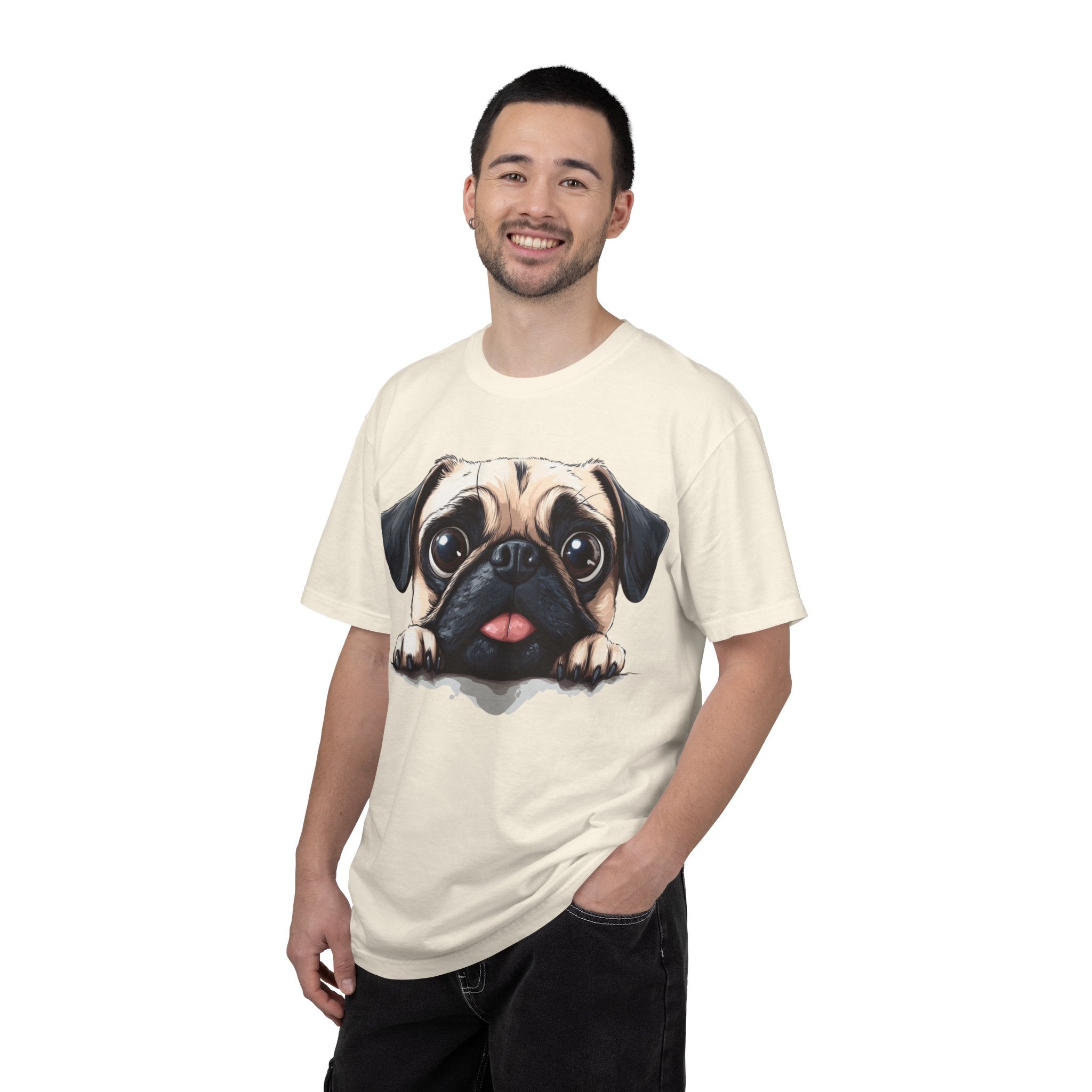 Puppy Charm Portrait Tee – Unisex Dog Lover Graphic T-Shirt