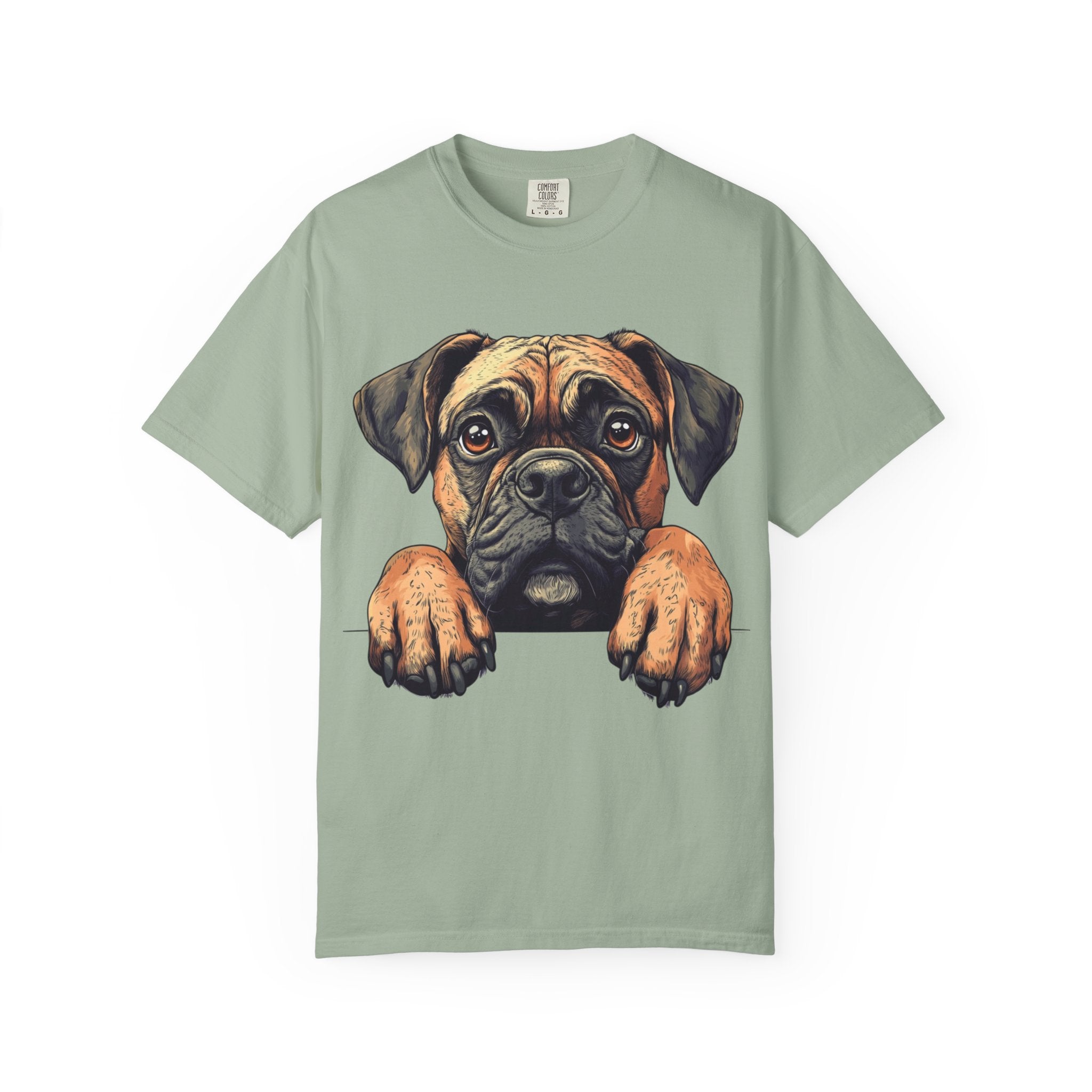 Curious Pup Portrait Tee – Unisex Dog Lover Graphic T-Shirt