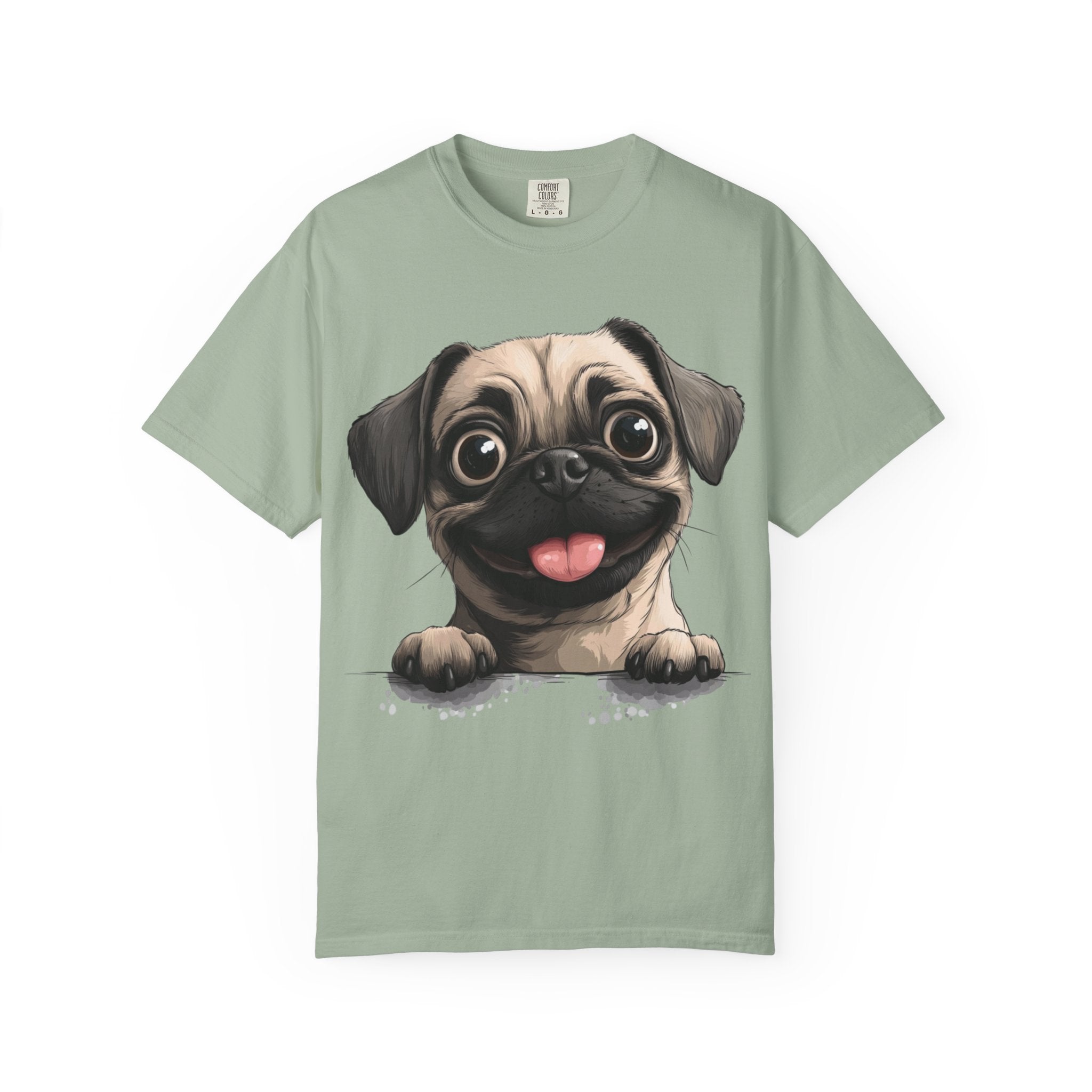 Happy Pup Portrait Tee – Unisex Dog Lover Graphic T-Shirt