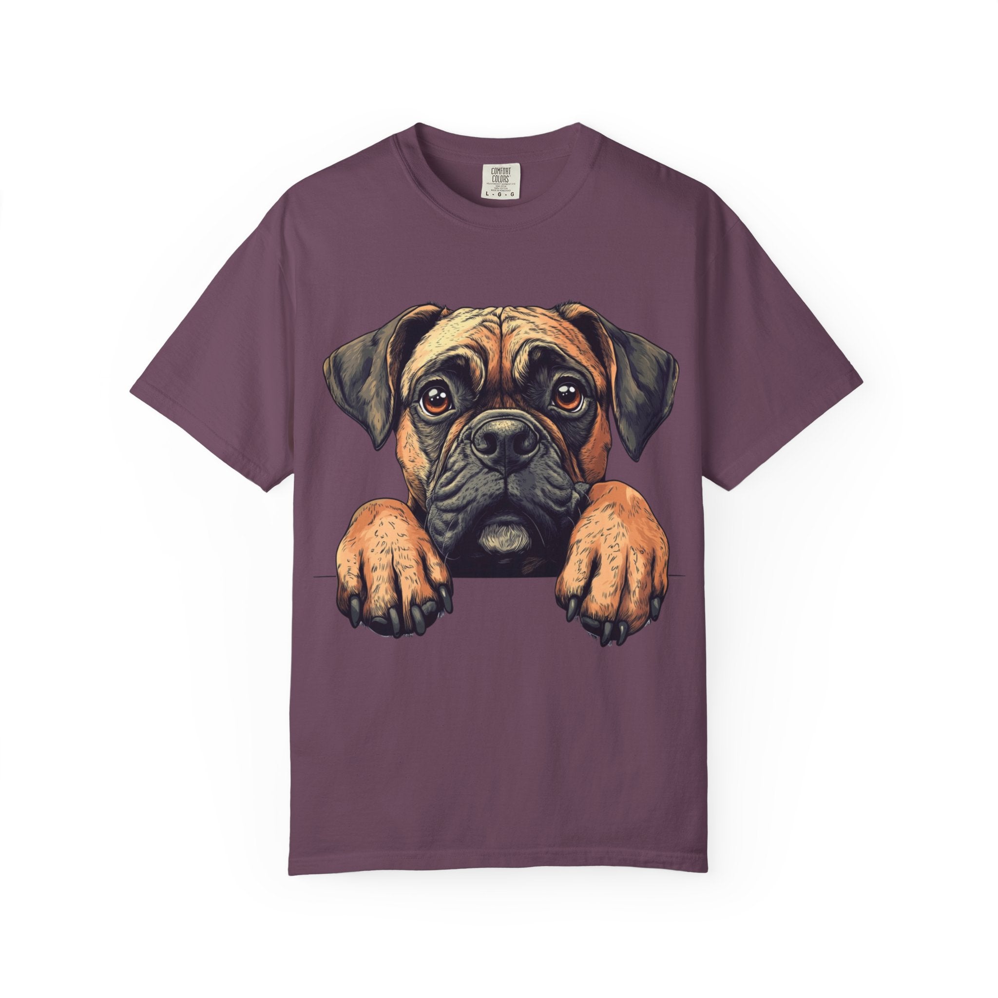 Curious Pup Portrait Tee – Unisex Dog Lover Graphic T-Shirt
