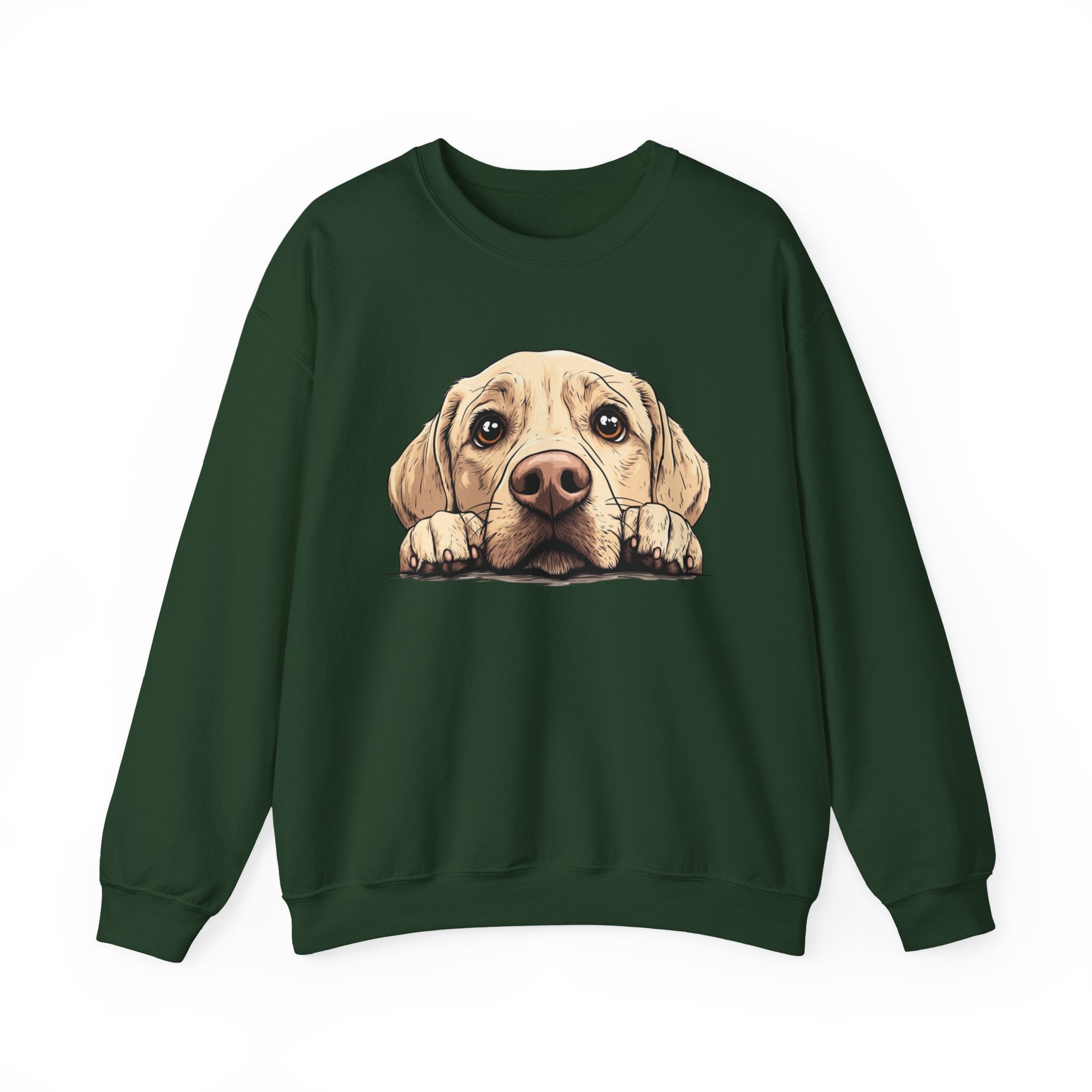 24 Sweatshirt - Cute Labrador Puppy Peeking T-Shirt