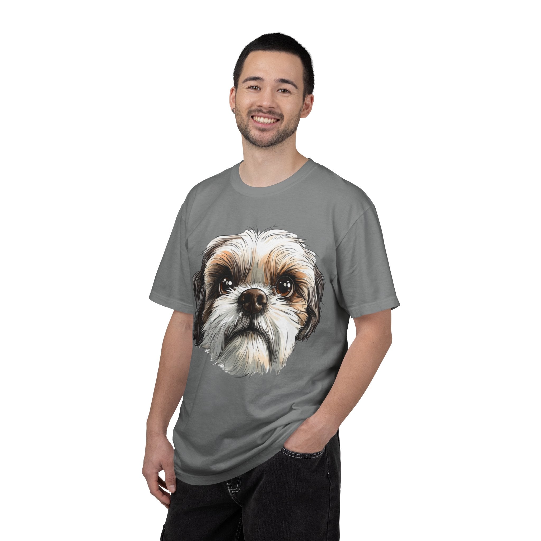 26 Tee - Soulful Pup Portrait Tee – Unisex Dog Lover Graphic T-Shirt