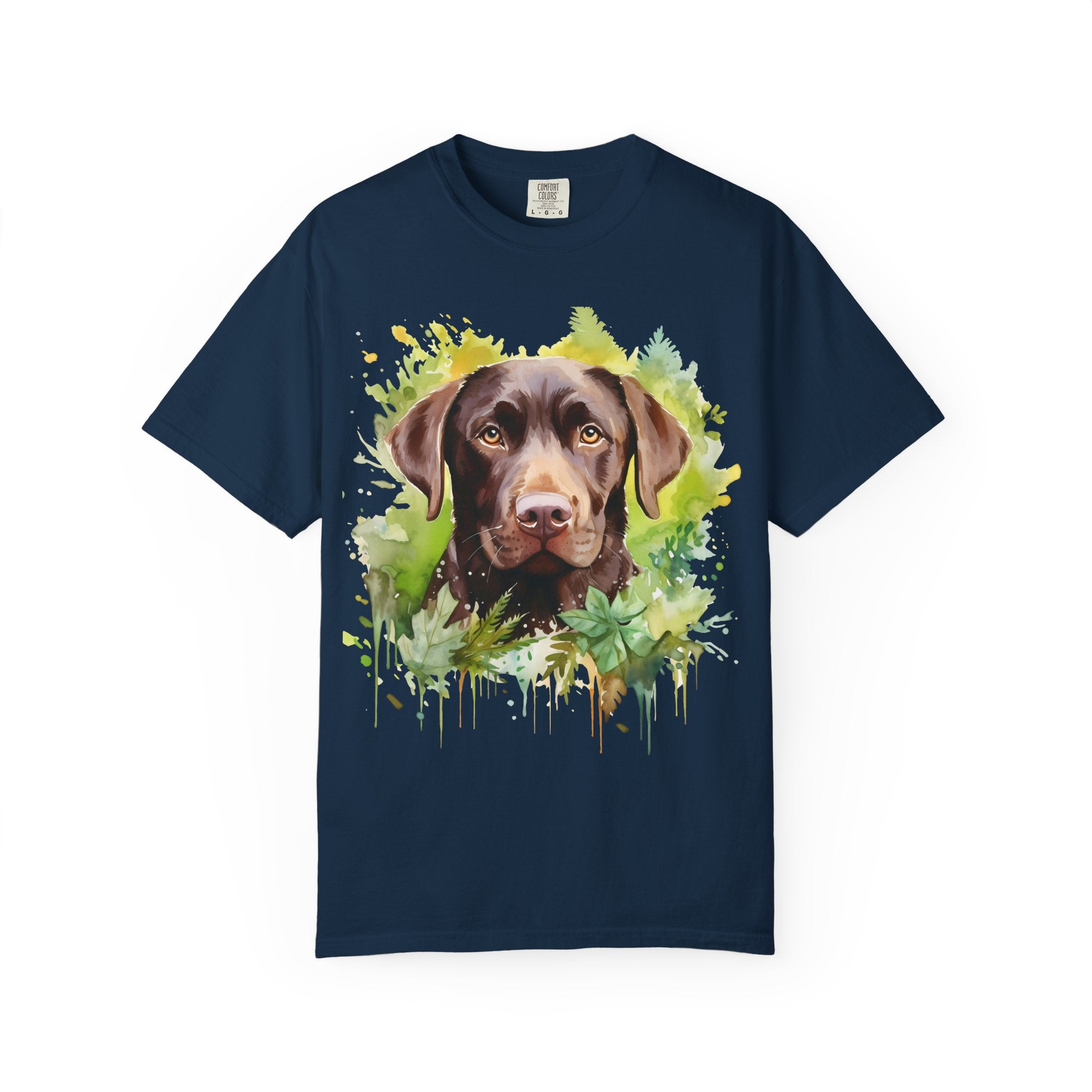 Floral Pup Tee – Unisex Dog Lover Graphic T-Shirt