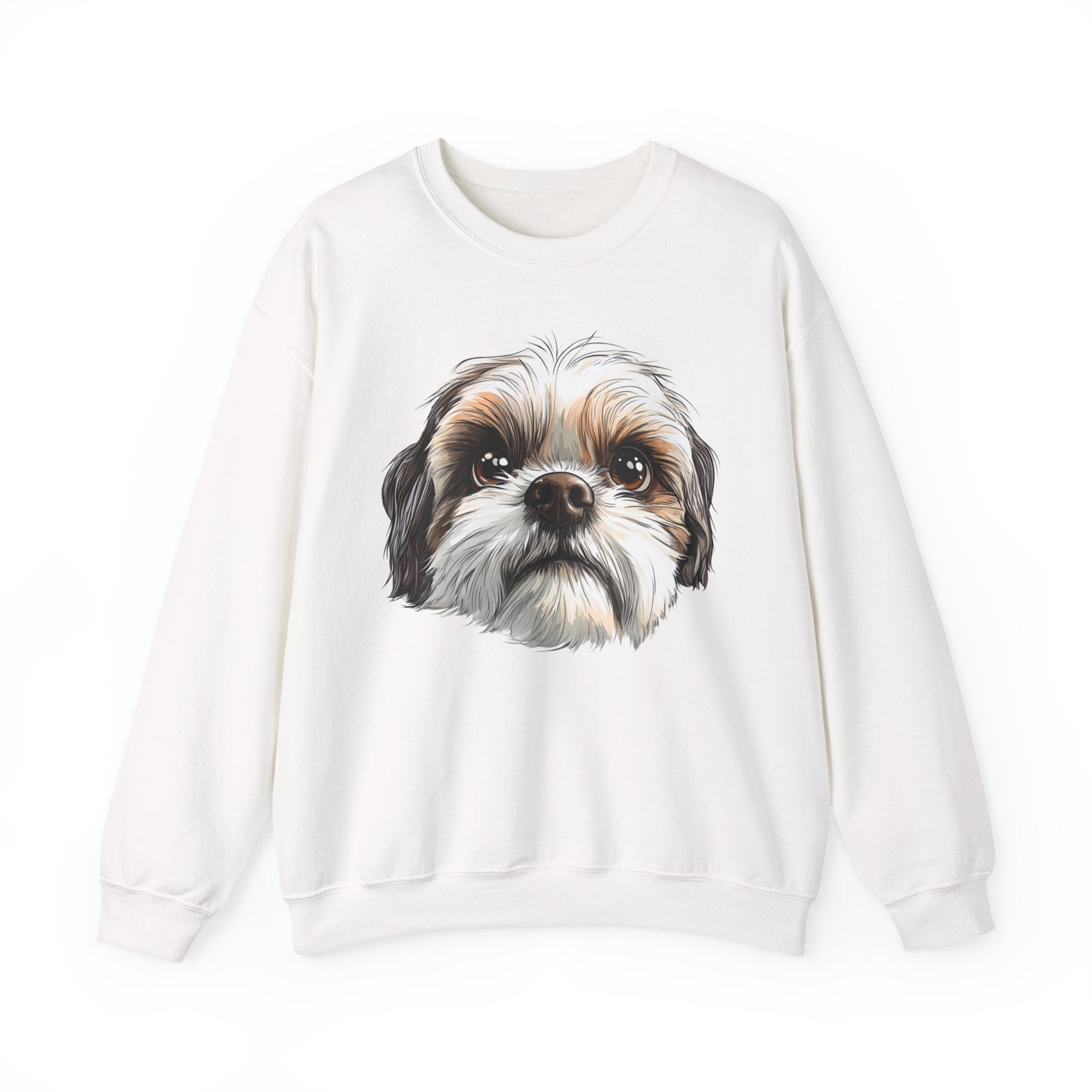 26 Sweatshirt - Shih Tzu Dog Portrait T-Shirt