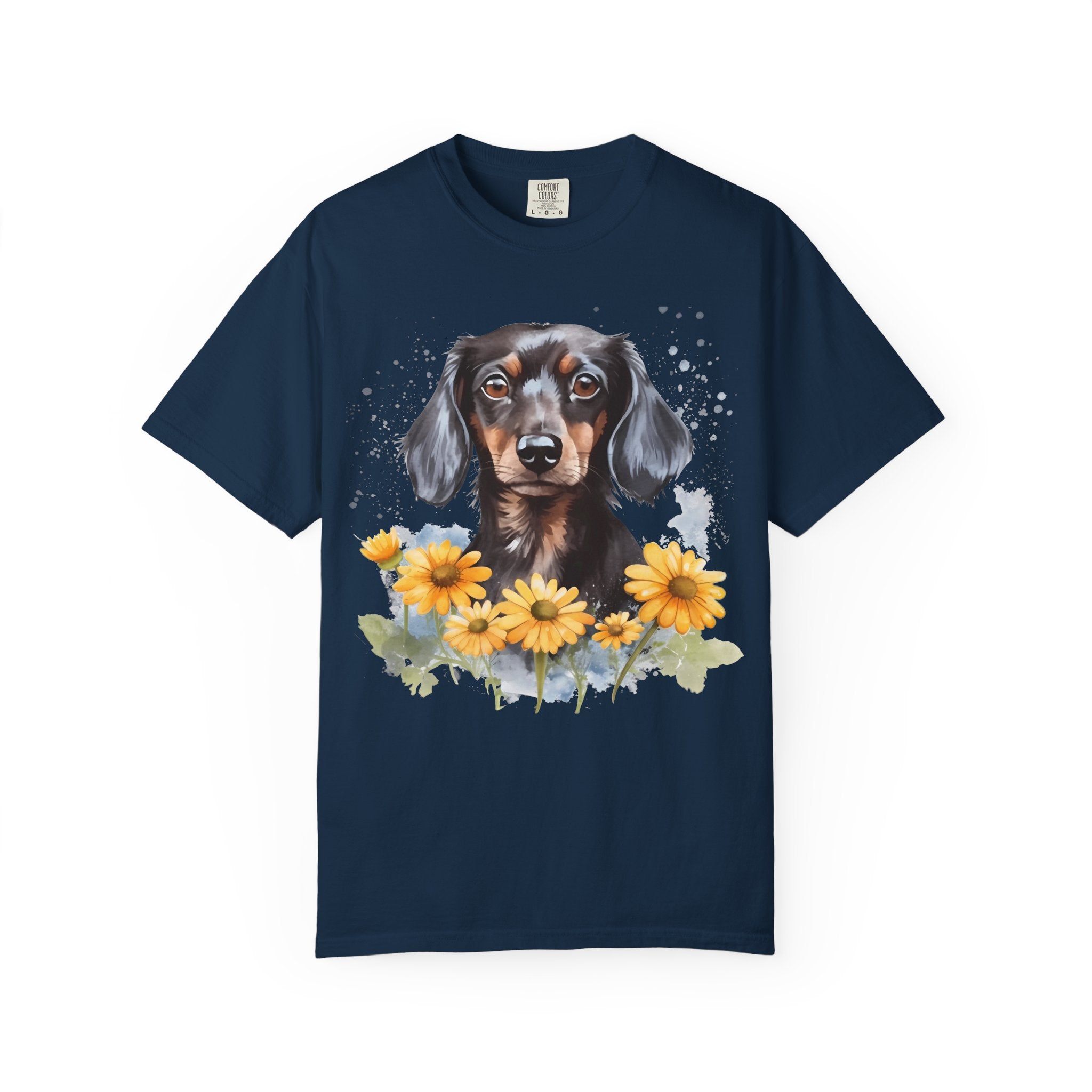 Petals & Paws Tee – Unisex Dog Lover Graphic T-Shirt