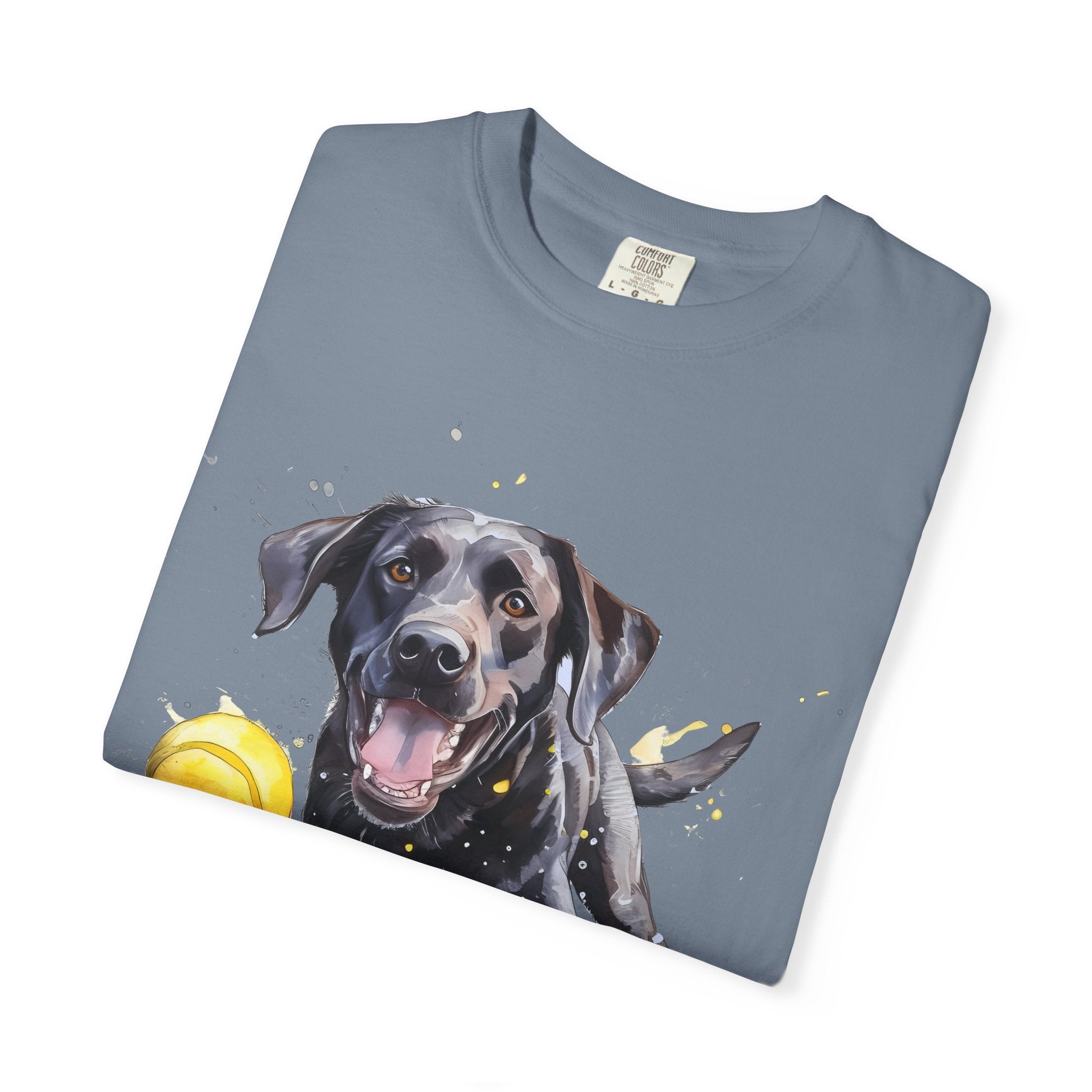 1 Tee - Ball Is Life Labrador Tee – Unisex Dog Lover Graphic T-Shirt