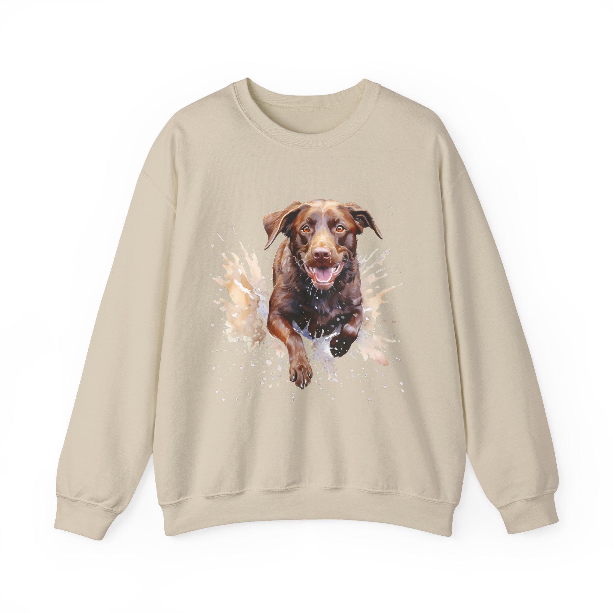 4 Sweatshirt - Chocolate Labrador Retriever Dog Sweatshirt