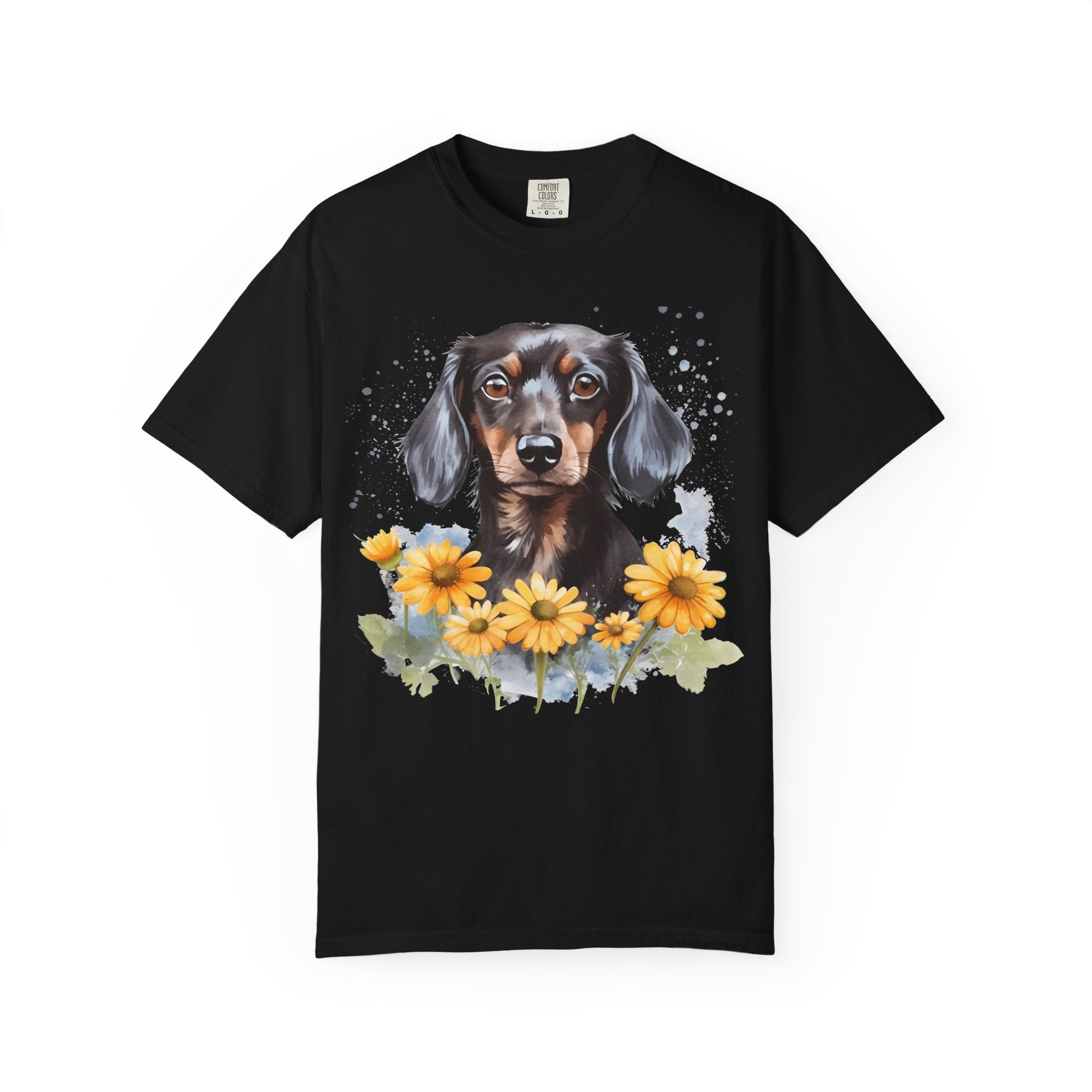 Petals & Paws Tee – Unisex Dog Lover Graphic T-Shirt