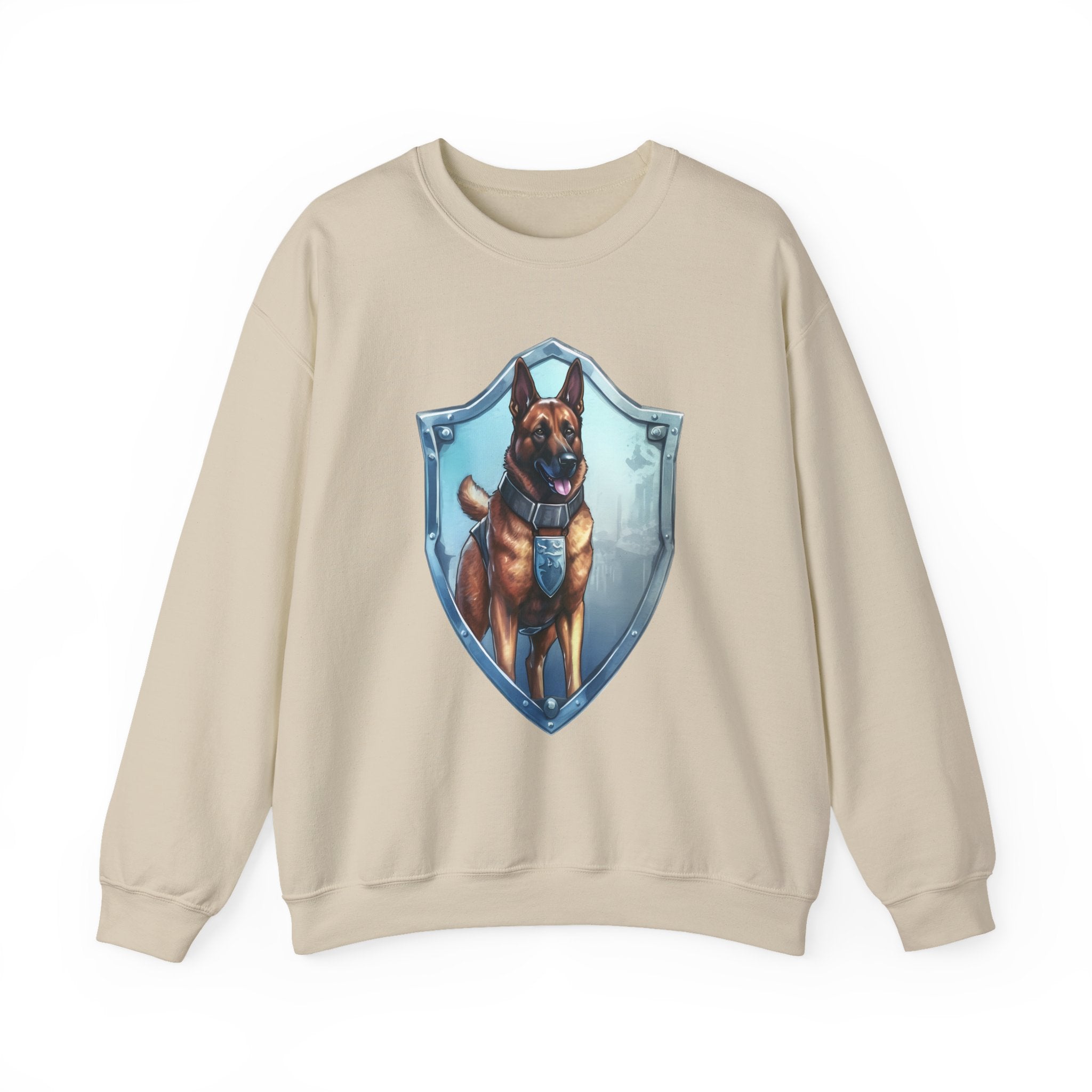 44 Sweatshirt - Belgian Malinois Sweatshirt | Protector Dog Crewneck | K9 Working Dog Apparel | Maligator Gift | Wildsyde Apparel