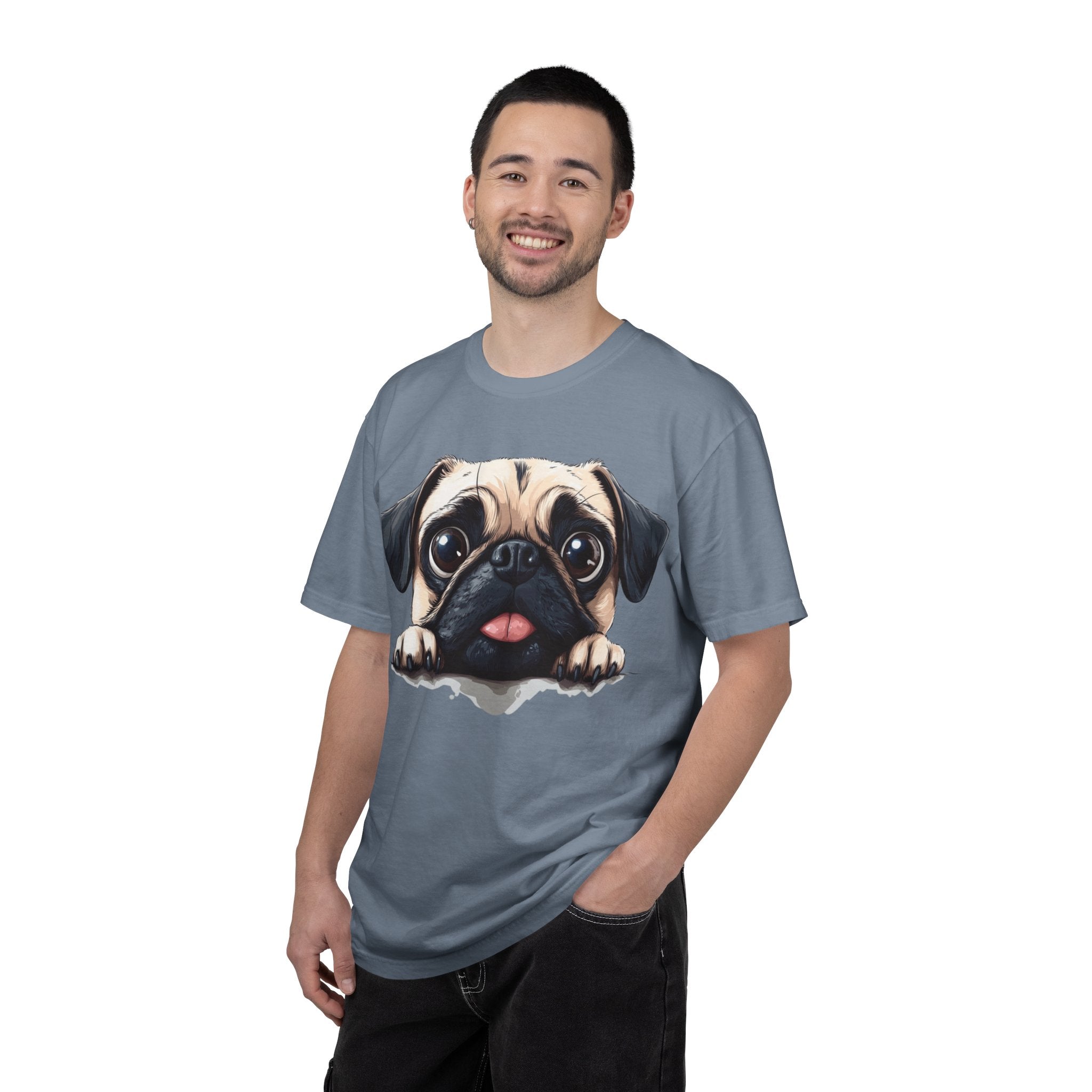 25 Tee - Puppy Charm Portrait Tee – Unisex Dog Lover Graphic T-Shirt