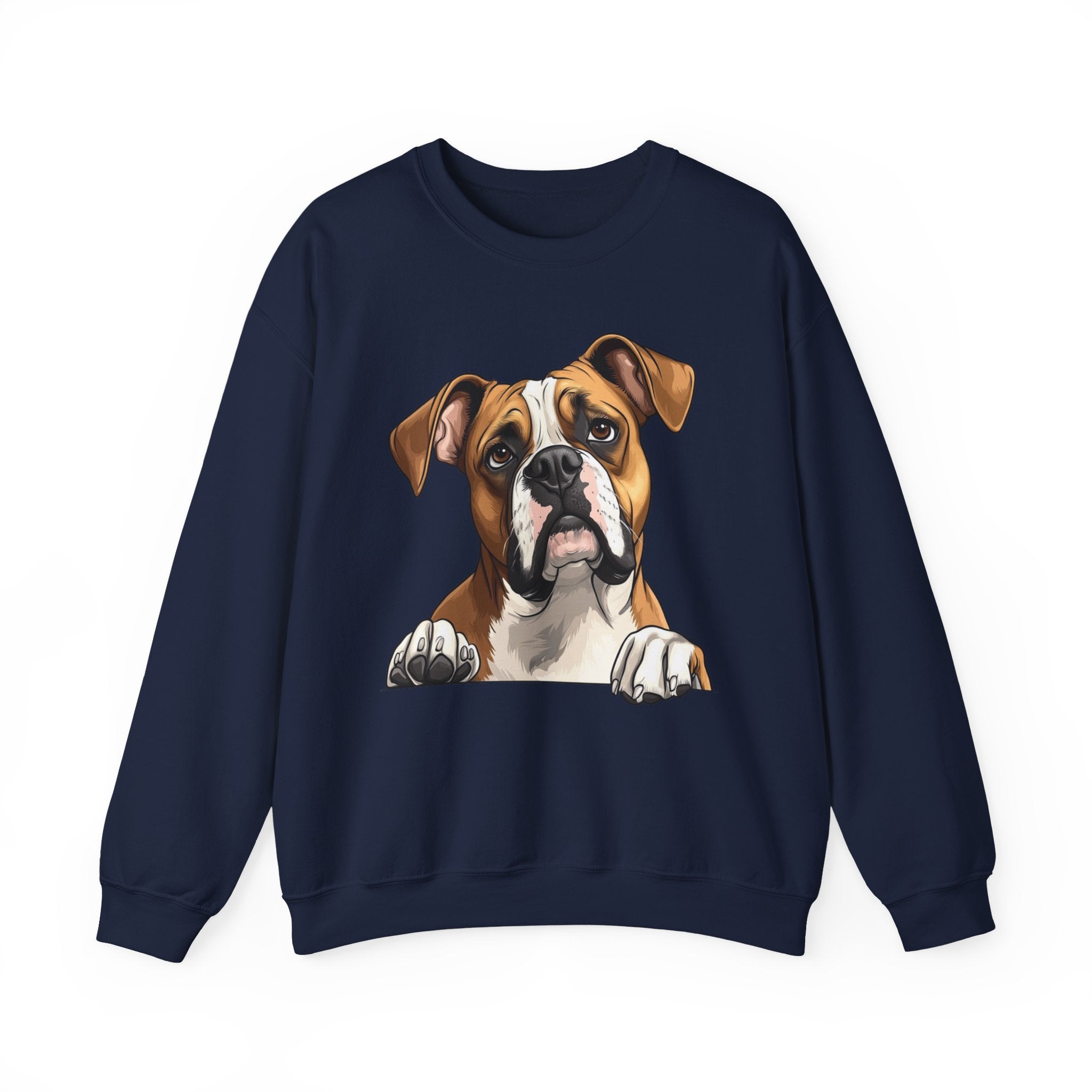 32 Sweatshirt - Boxer Dog Sweatshirt | Funny Dog Lover Crewneck | Boxer Graphic Sweatshirt | Cute Pet Lover Gift | Wildsyde Apparel