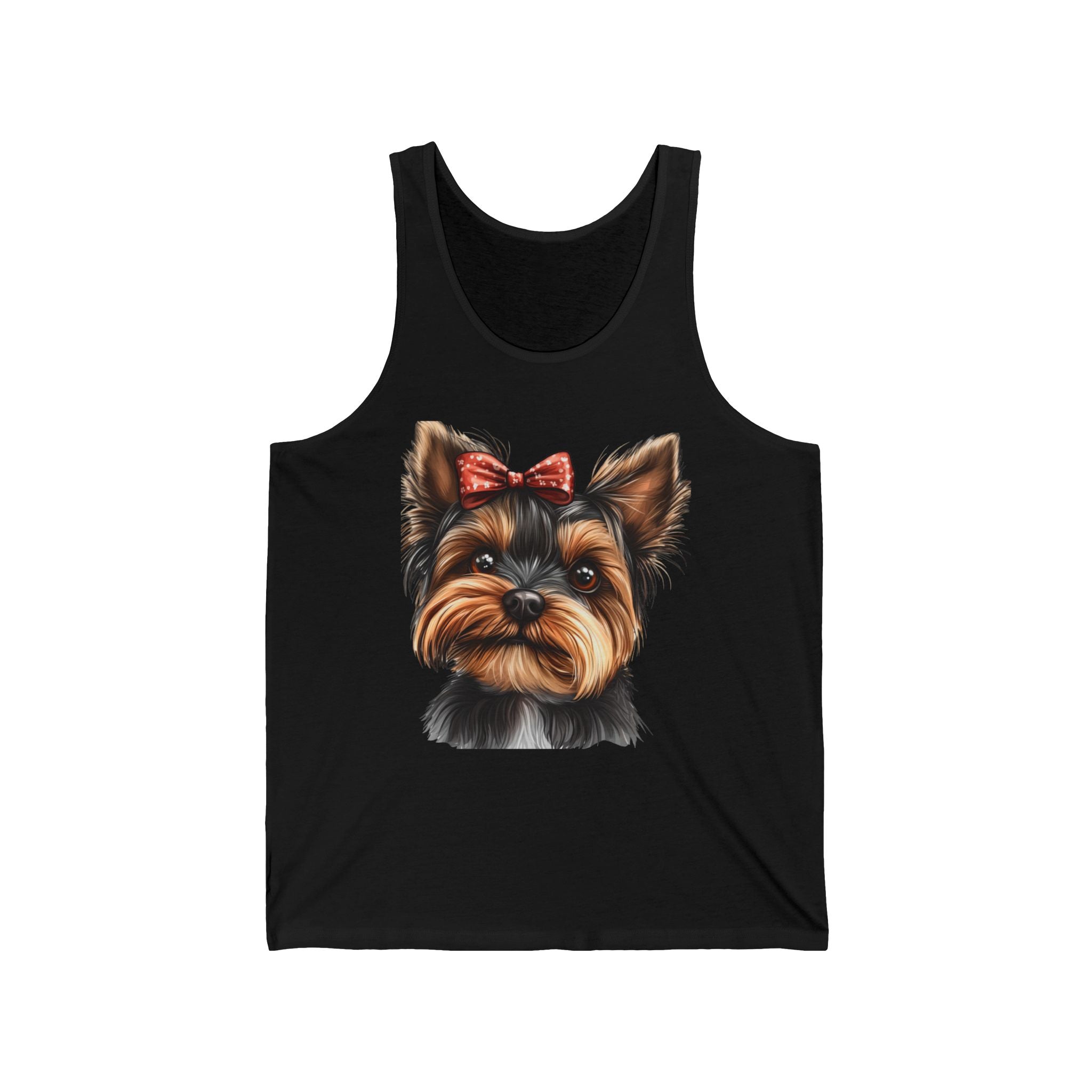 30 Tank - Yorkshire Terrier Portrait | Cute Yorkie Dog Tank Top
