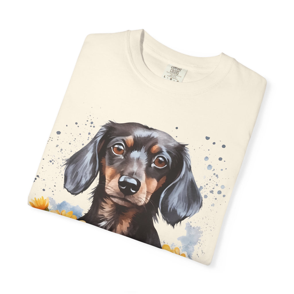 Petals & Paws Tee – Unisex Dog Lover Graphic T-Shirt