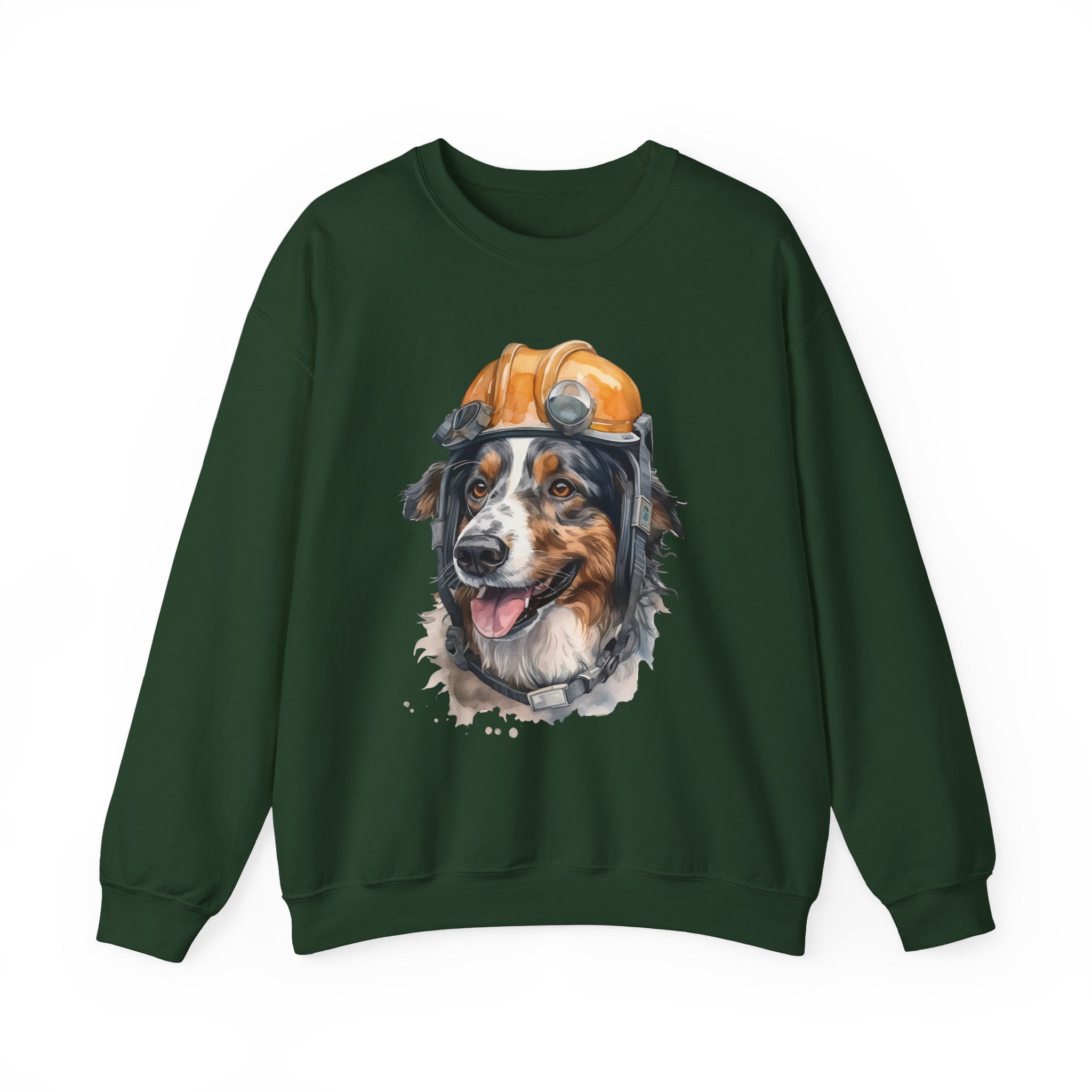 15 Sweatshirt - Adventure Australian Shepherd Pilot Dog Sweatshirt