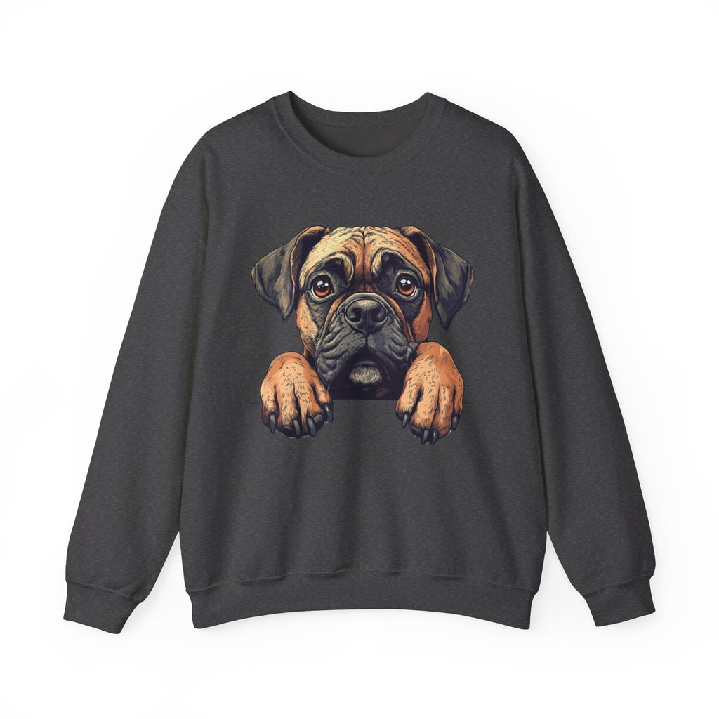 35 Sweatshirt - Bullmastiff Sweatshirt | Big Dog Lover Crewneck | Gentle Giant Dog Graphic Sweatshirt | Large Breed Gift | Wildsyde Apparel