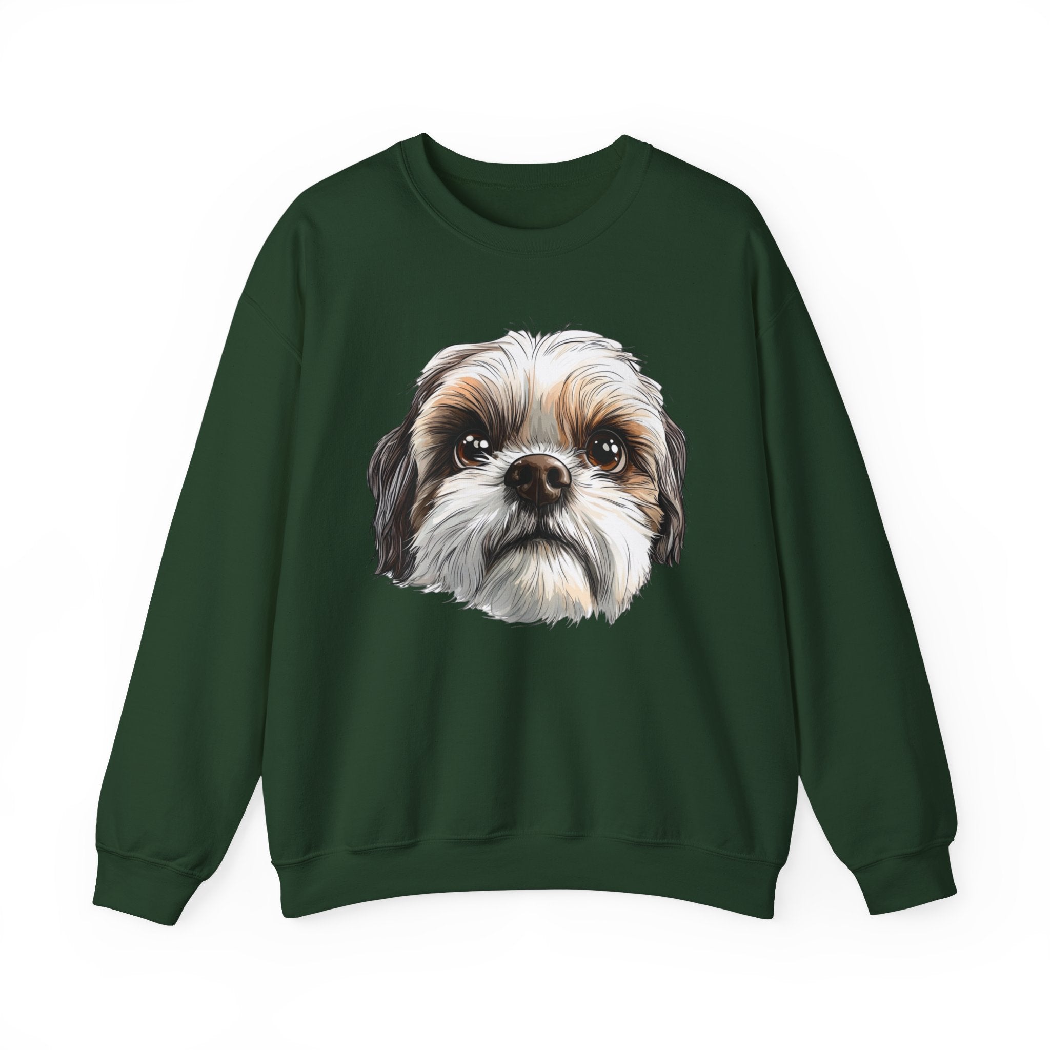 26 Sweatshirt - Shih Tzu Dog Portrait T-Shirt