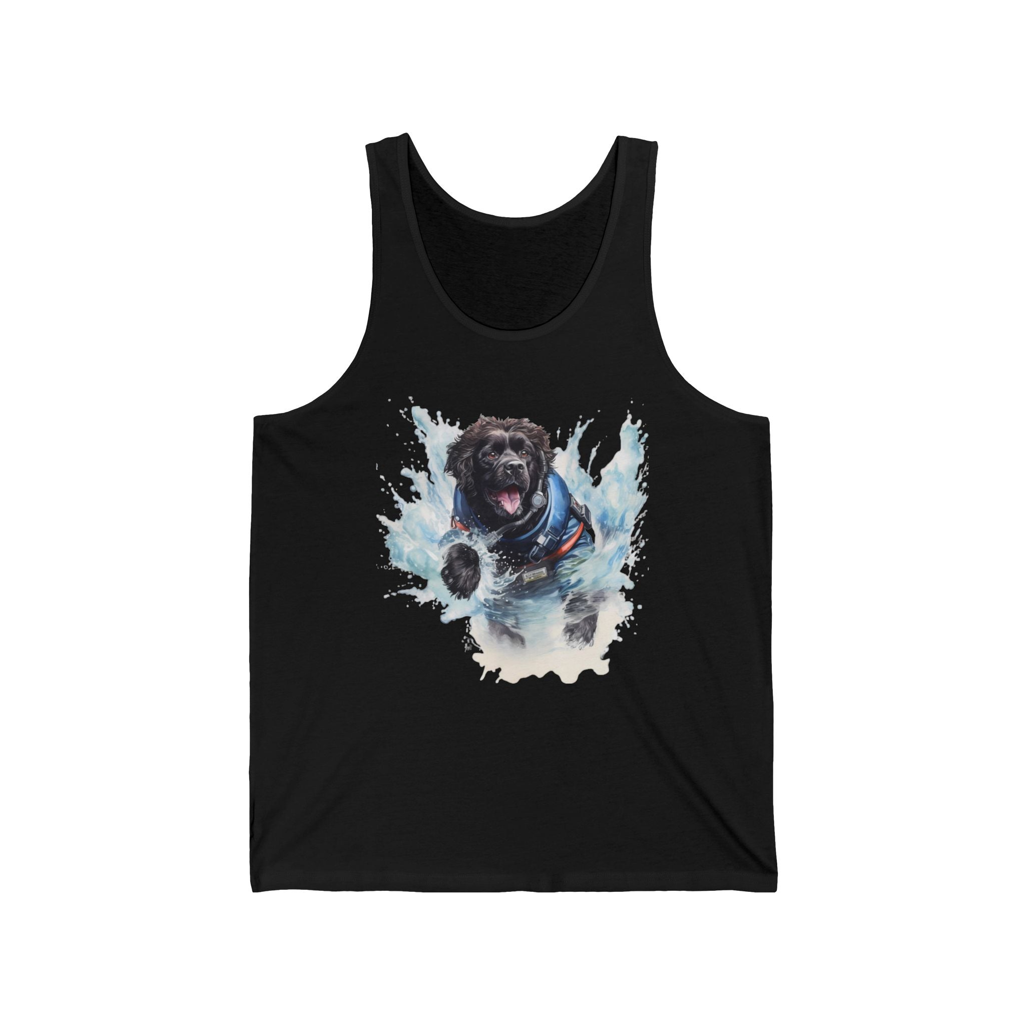 17 Tank - Newfoundland Water Rescue Dog | Lifeguard Newfie Tank Top