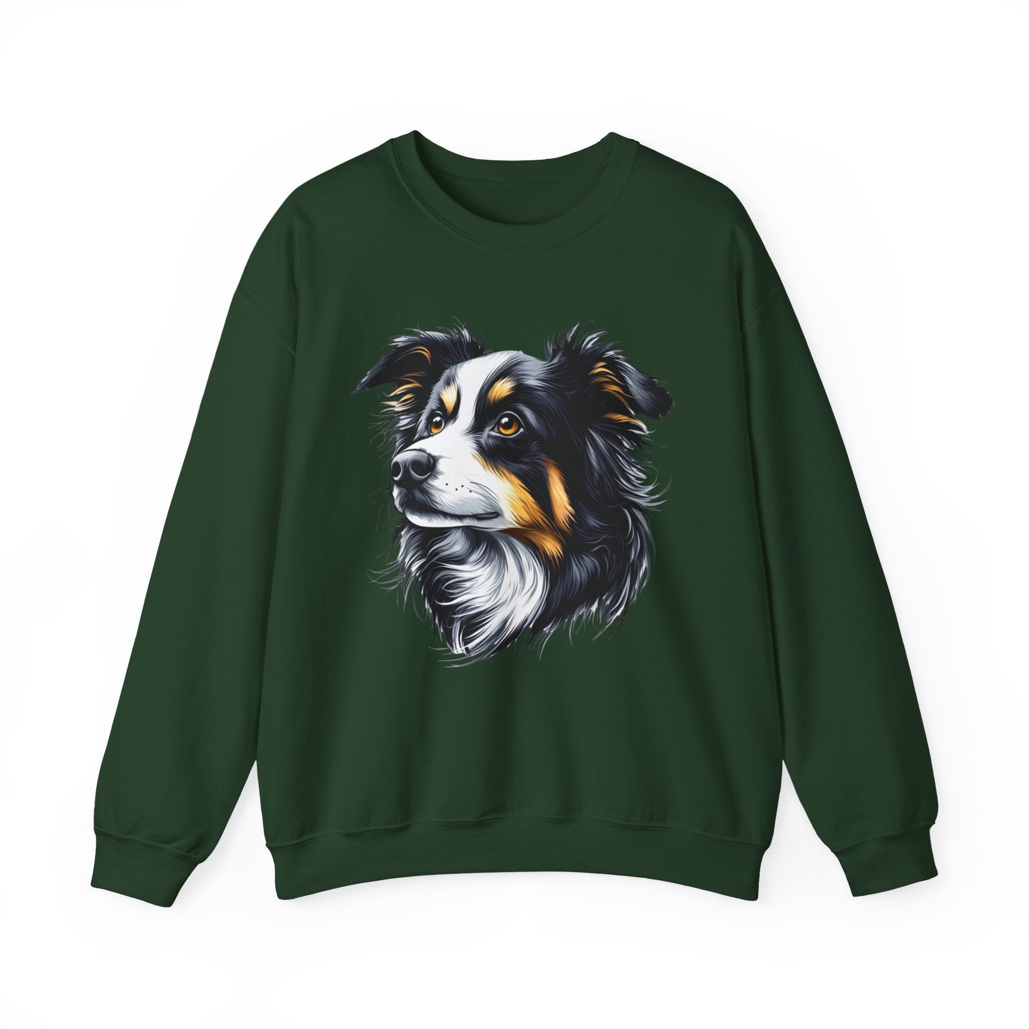 21 Sweatshirt - Australian Shepherd Dog Portrait T-Shirt