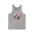 46 Tank - Superhero English Bulldog | Flying Bulldog City Tank Top