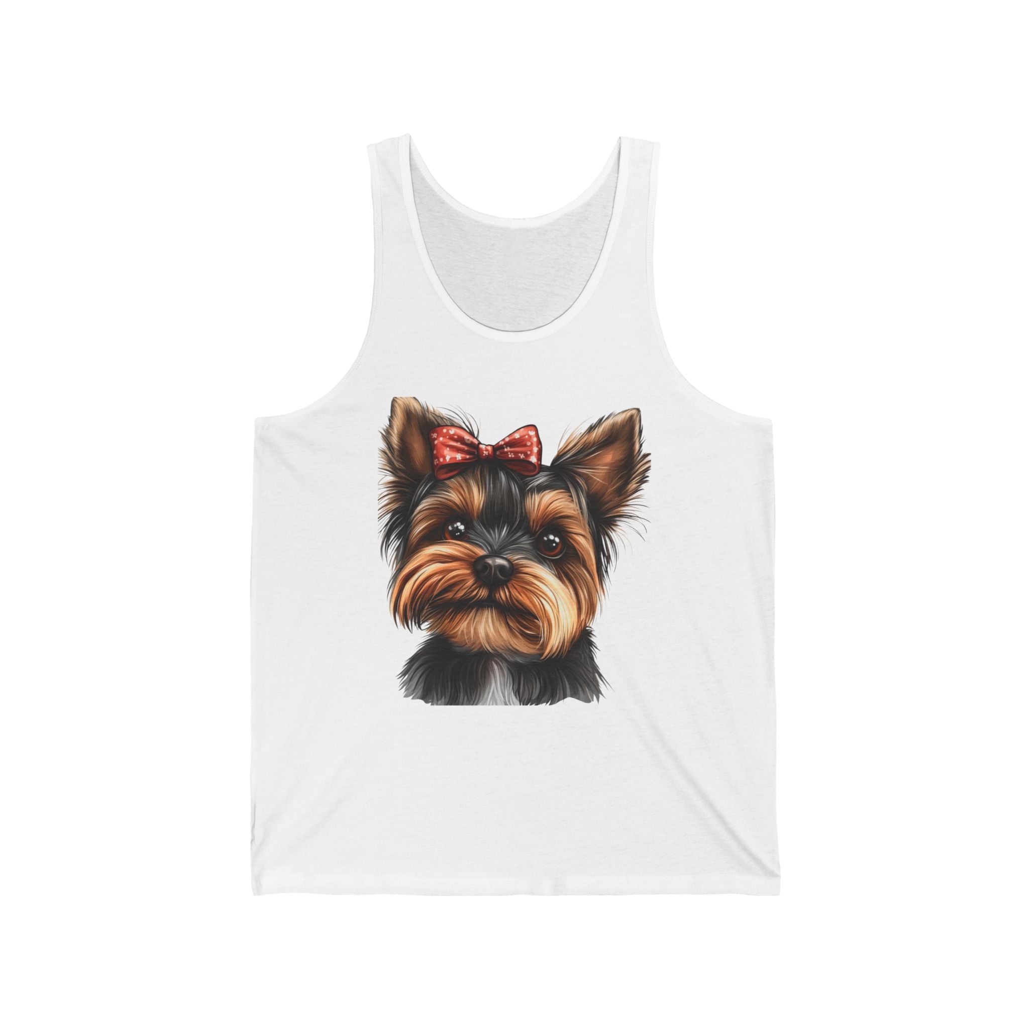 30 Tank - Yorkshire Terrier Portrait | Cute Yorkie Dog Tank Top