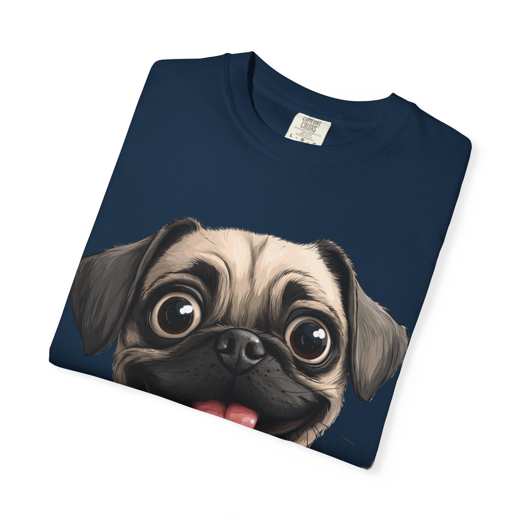 Happy Pup Portrait Tee – Unisex Dog Lover Graphic T-Shirt