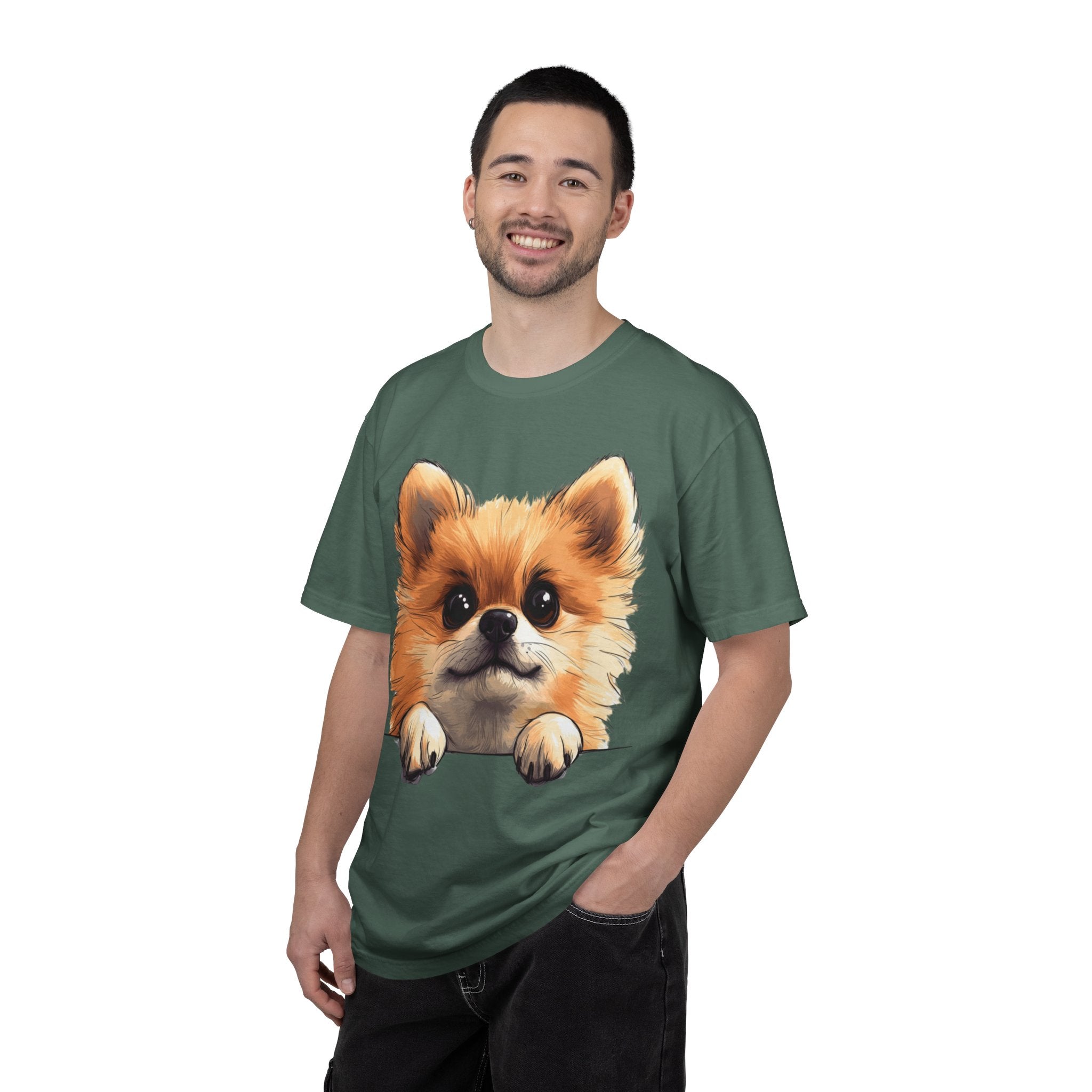 34 Tee - Soft Eyes Dog Portrait Tee – Unisex Dog Lover Graphic T-Shirt