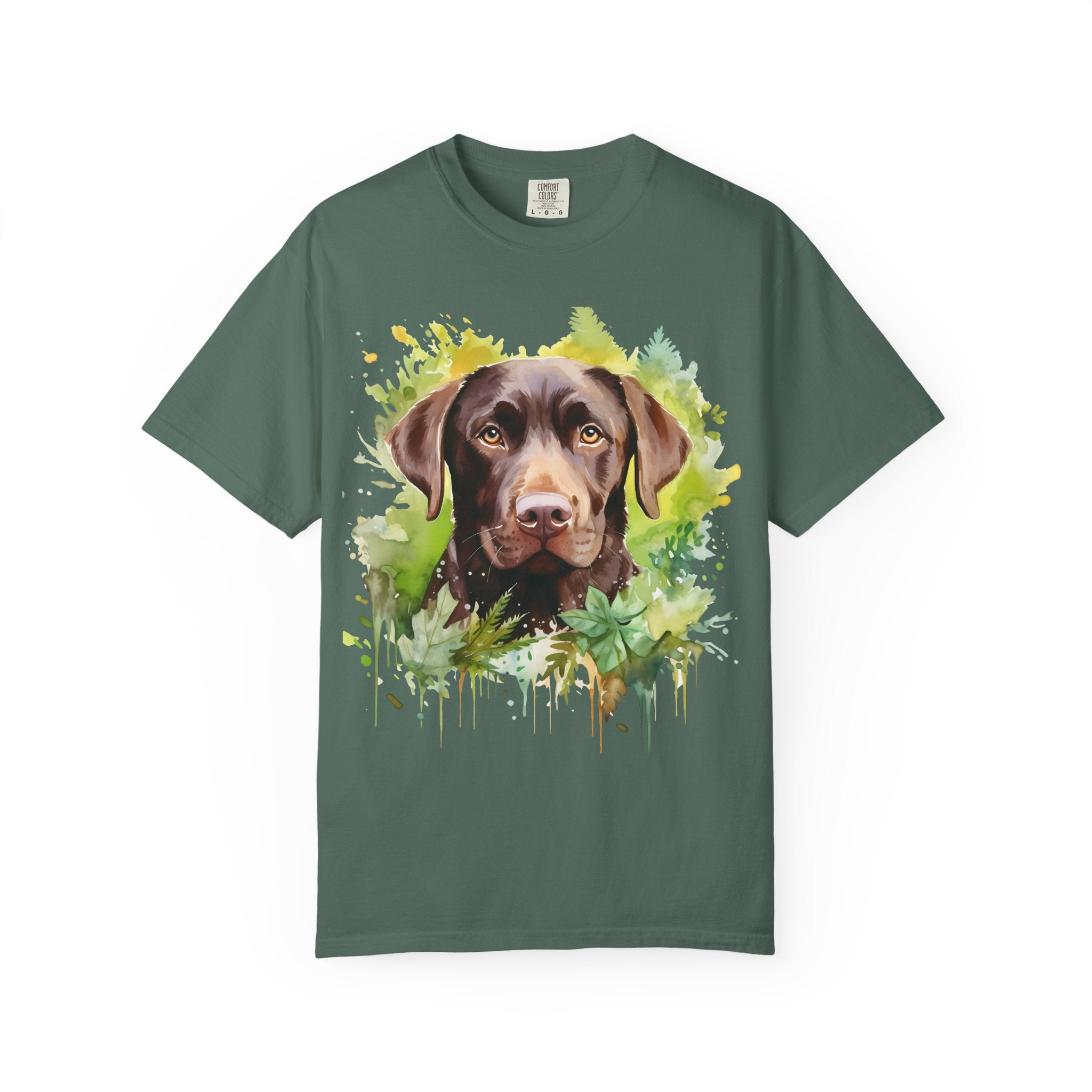 Floral Pup Tee – Unisex Dog Lover Graphic T-Shirt