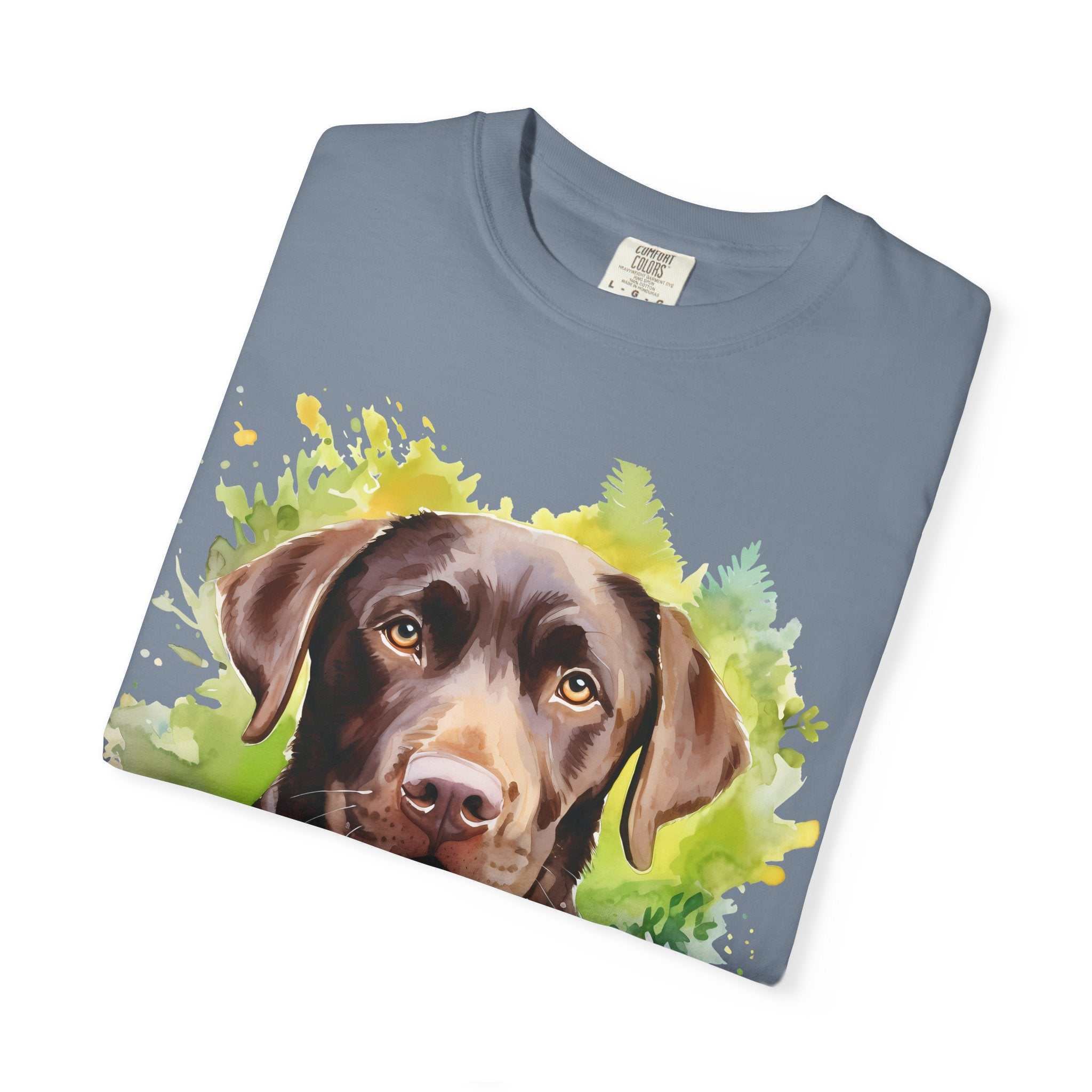 Floral Pup Tee – Unisex Dog Lover Graphic T-Shirt