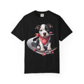 28 Tee - Skater Pup Portrait Tee – Unisex Dog Lover Graphic T-Shirt